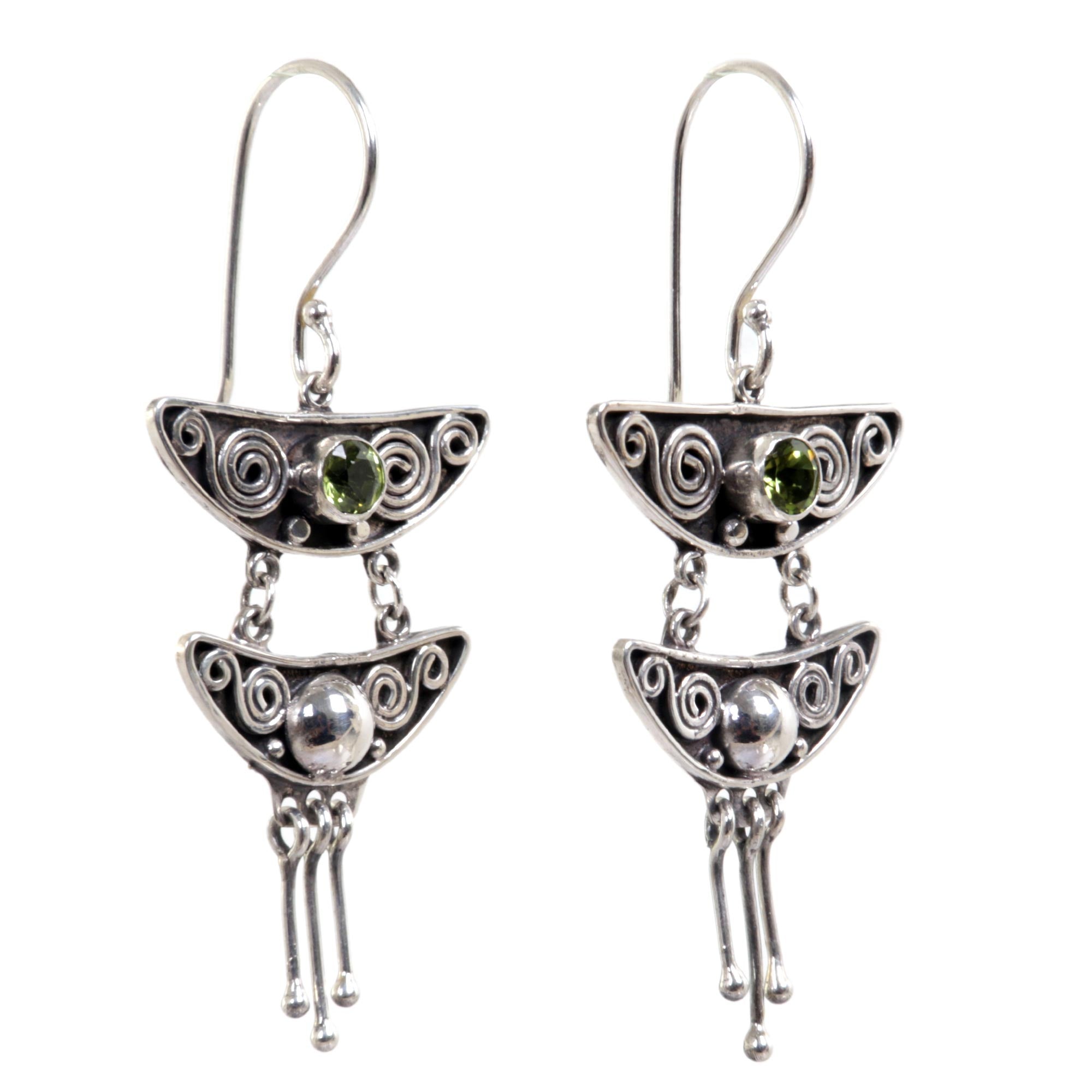 Premium Summer Moonlight Sterling Silver Earrings