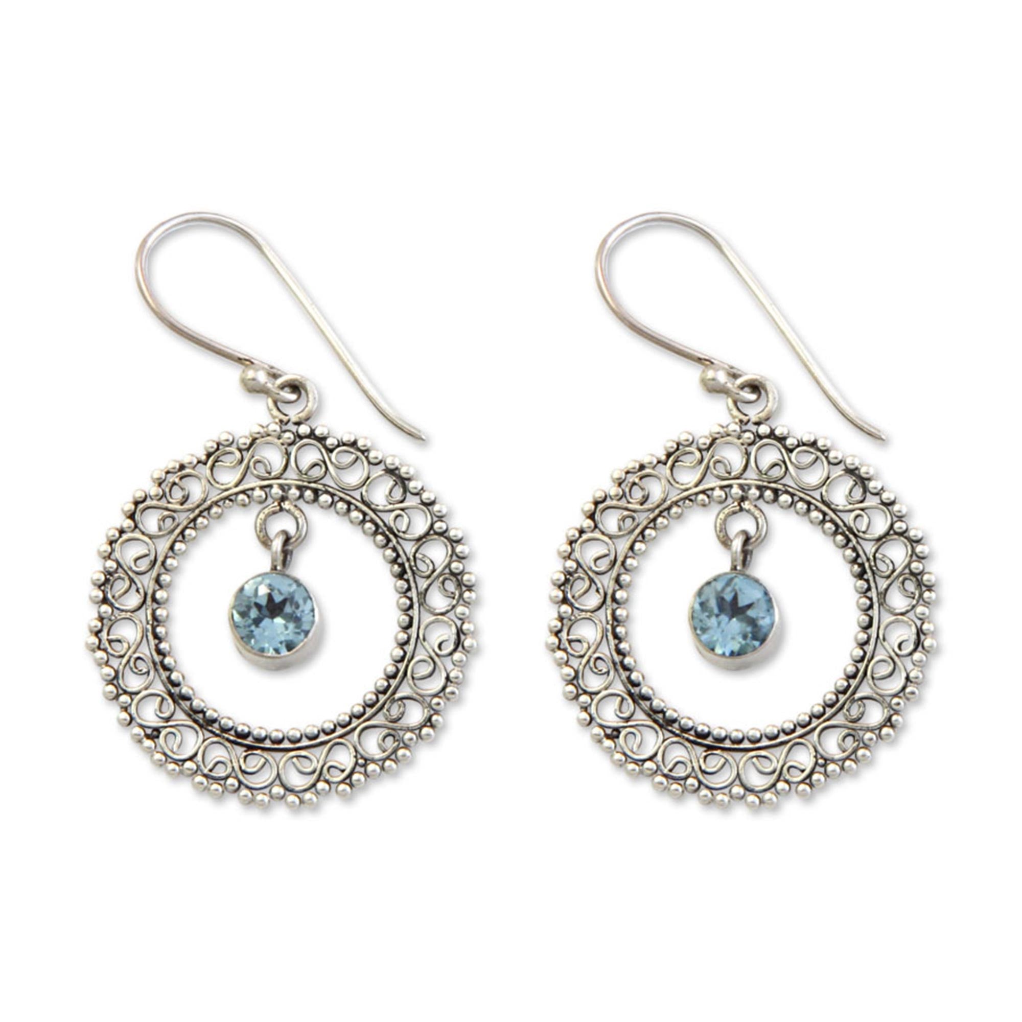 Premium Radiant Halo Sterling Silver Earrings