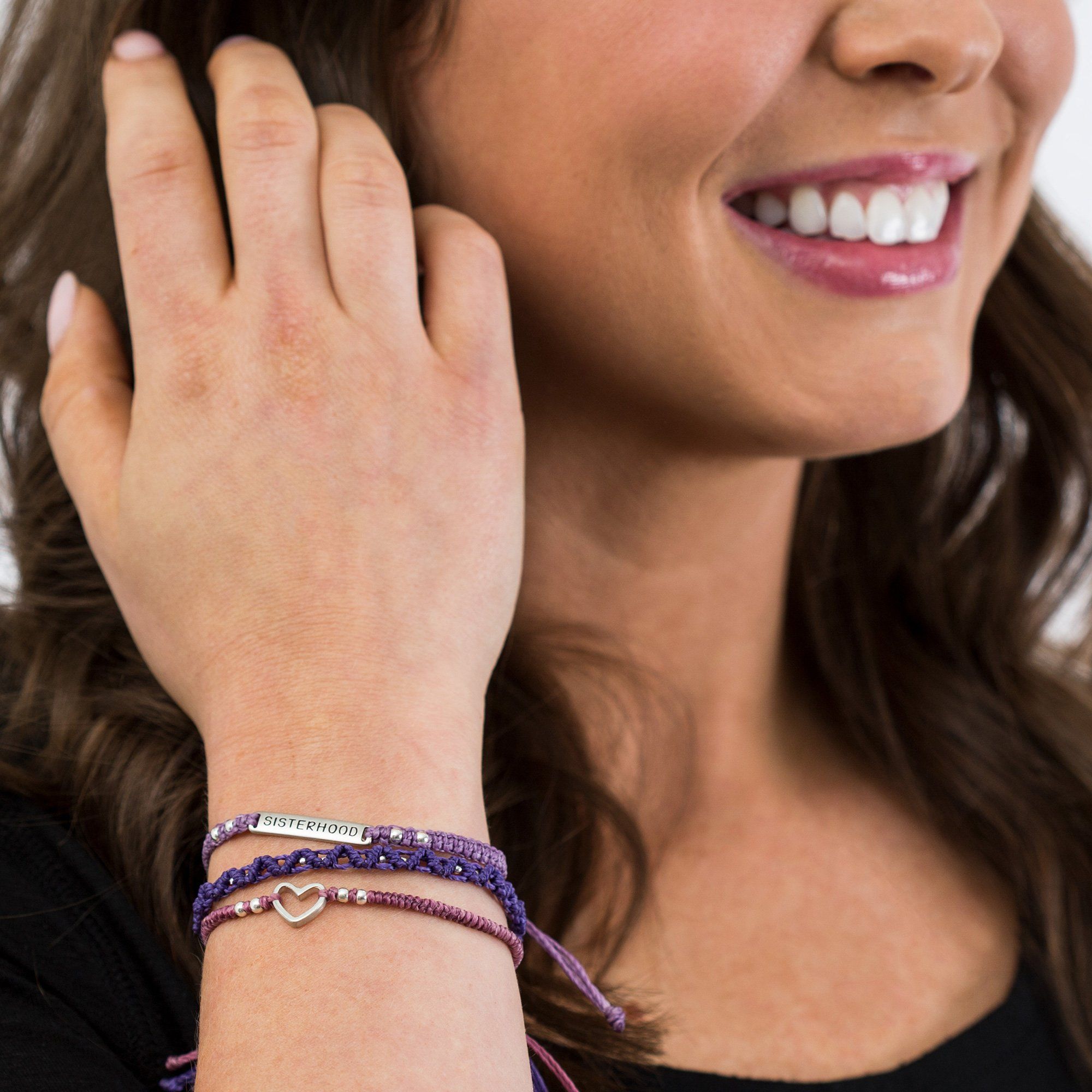 Premium Sisterhood Woven Bracelet Trio - Ultimate Bonding Gift