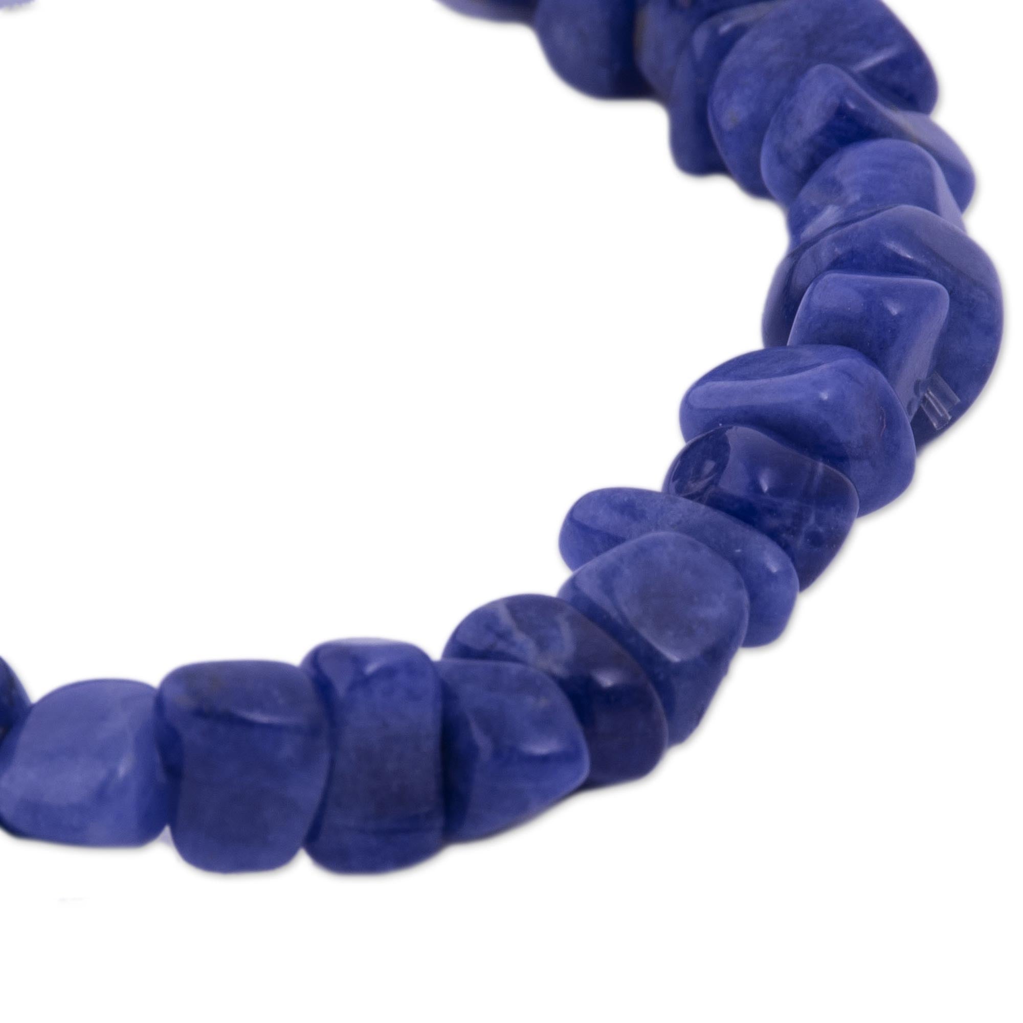 Premium Sodalite Harmony Bracelet - Handcrafted Gemstone Jewelry