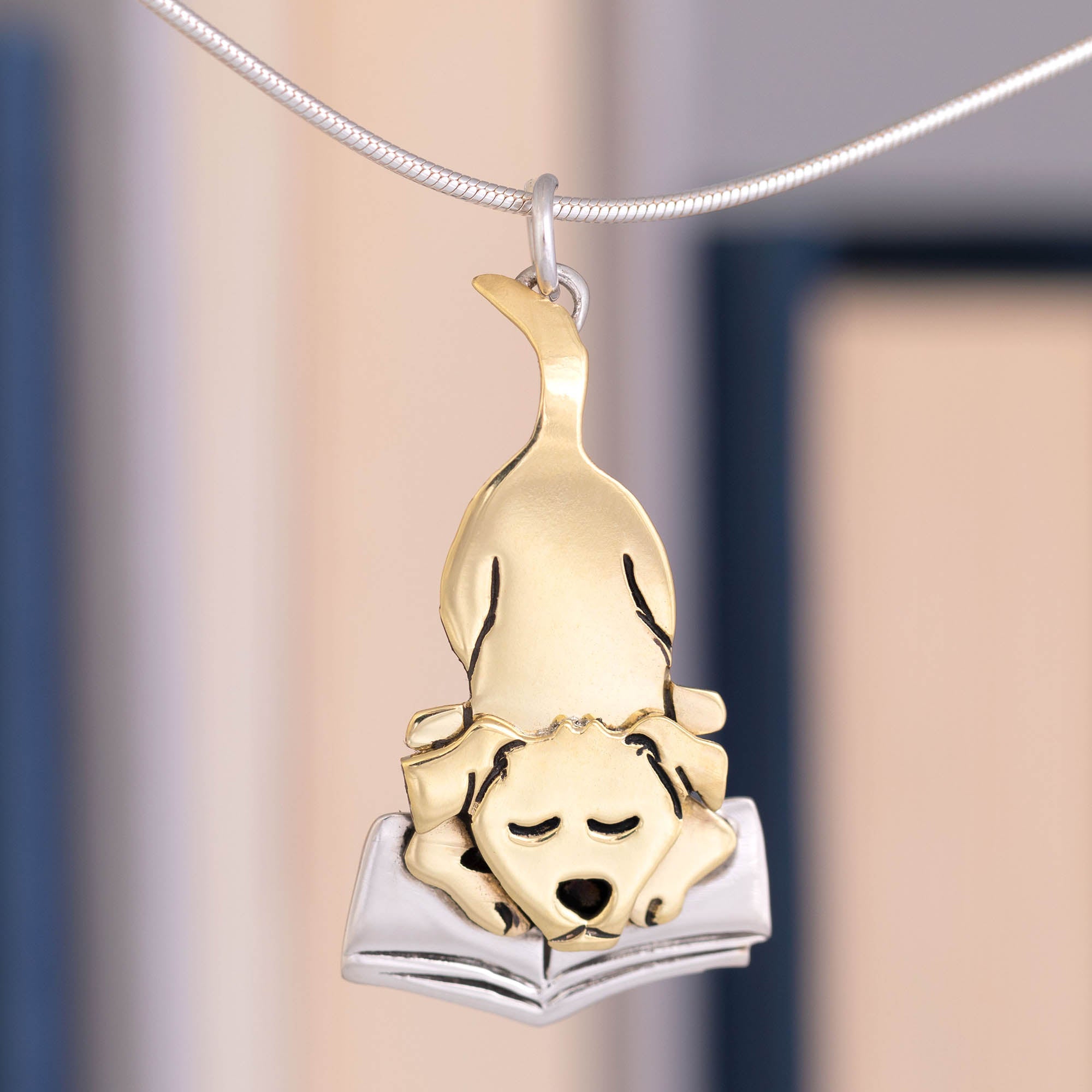 Premium Pet Lover Sterling Silver Necklace - Handcrafted in Mexico