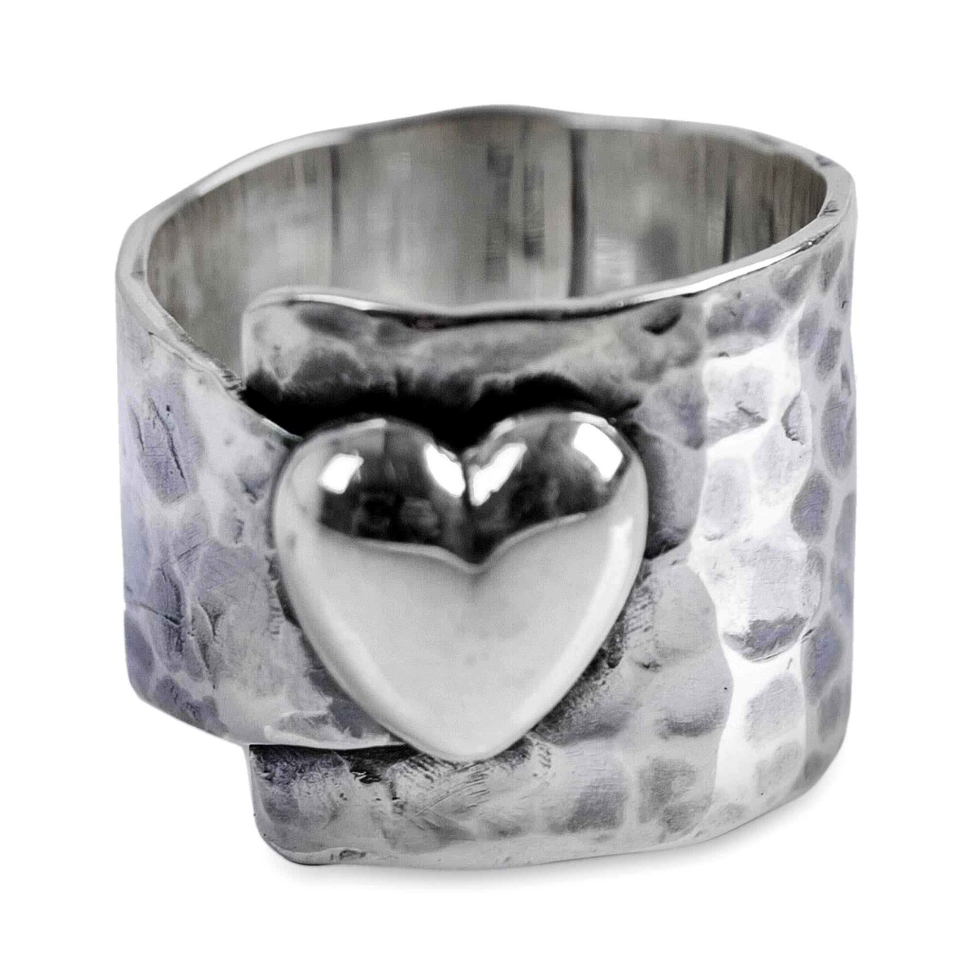 Premium Handcrafted Andean Heartfelt Hug Ring