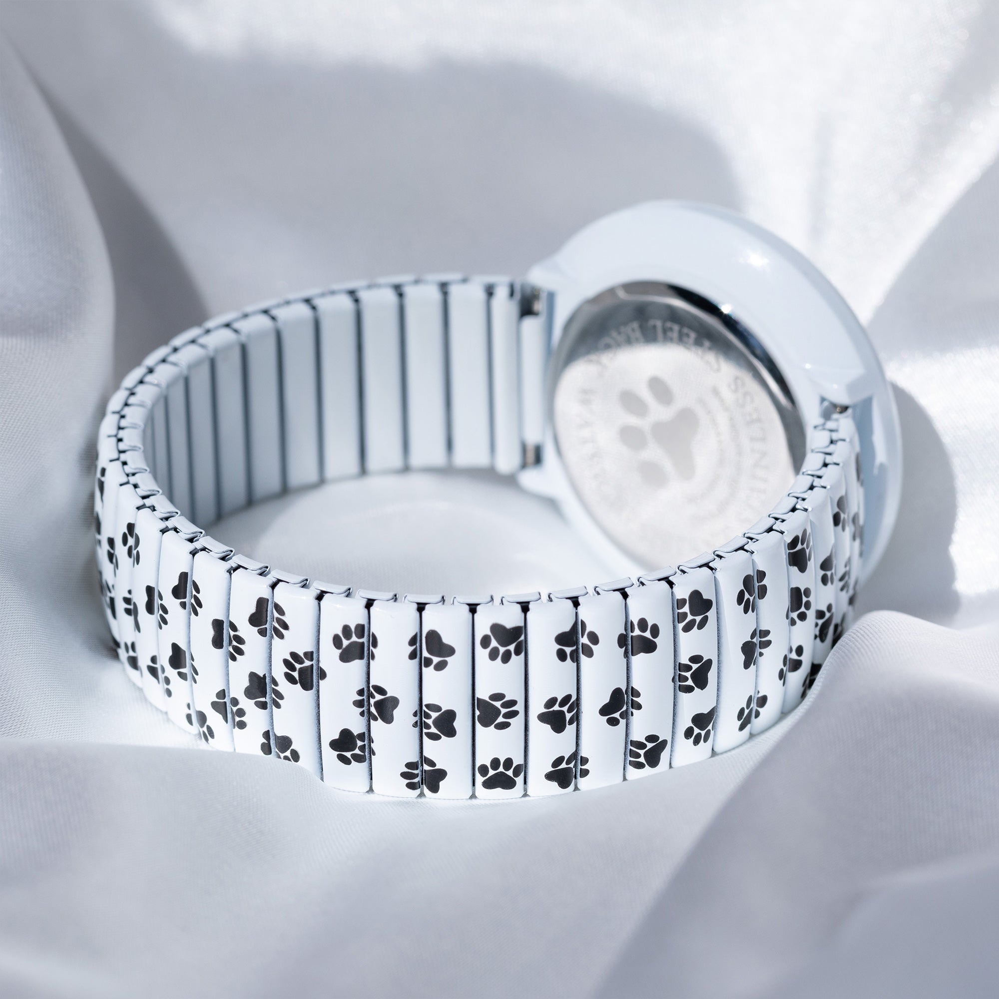 Premium Paw Print Stretch Watch