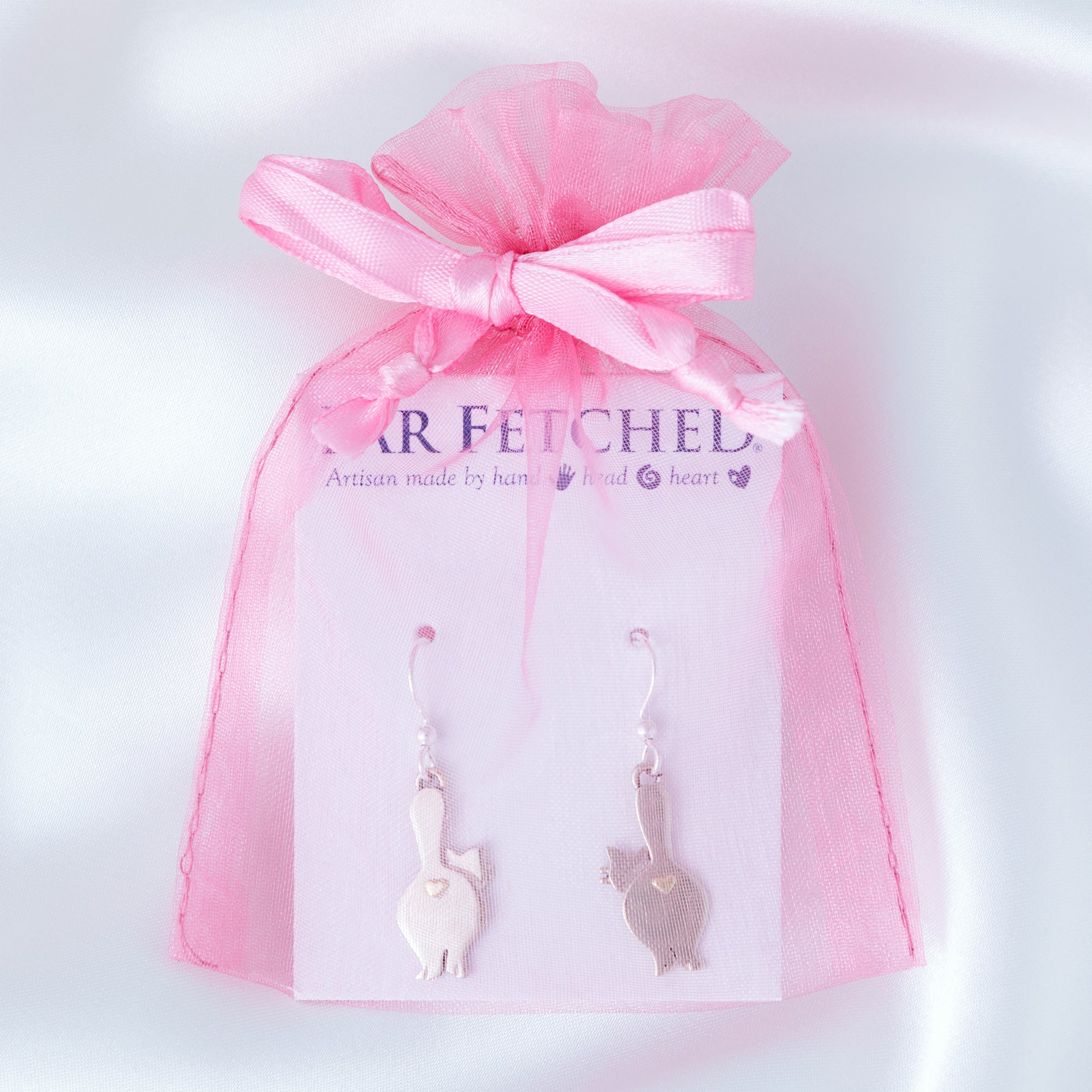 Premium Mixed Metal Animal Earrings - Handcrafted Whimsical Design