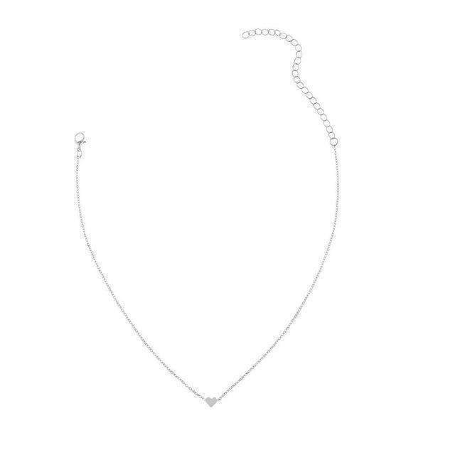 Premium Dainty Heart Chain Necklace - Timeless Elegance