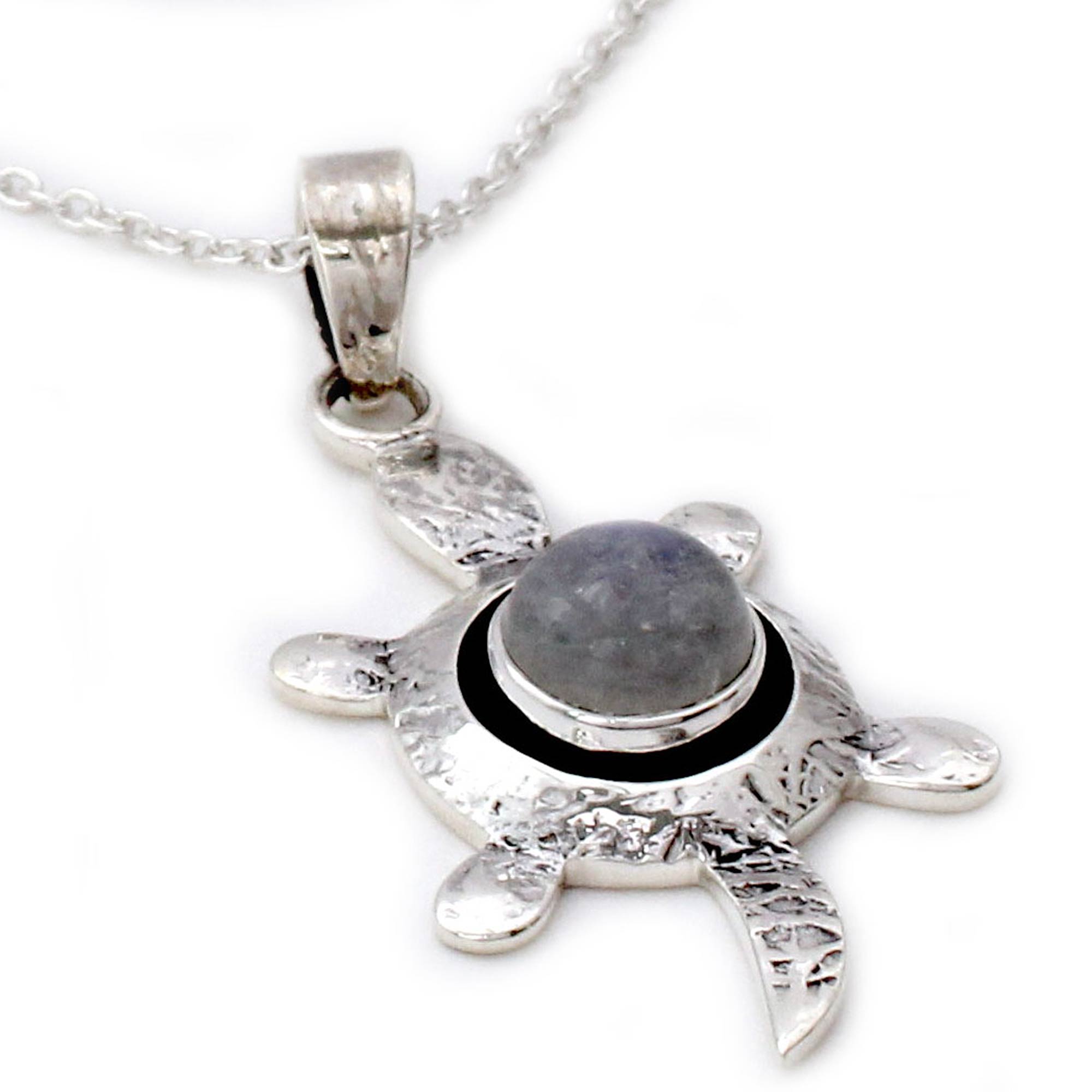 Premium Turtle Wisdom Moonstone Necklace