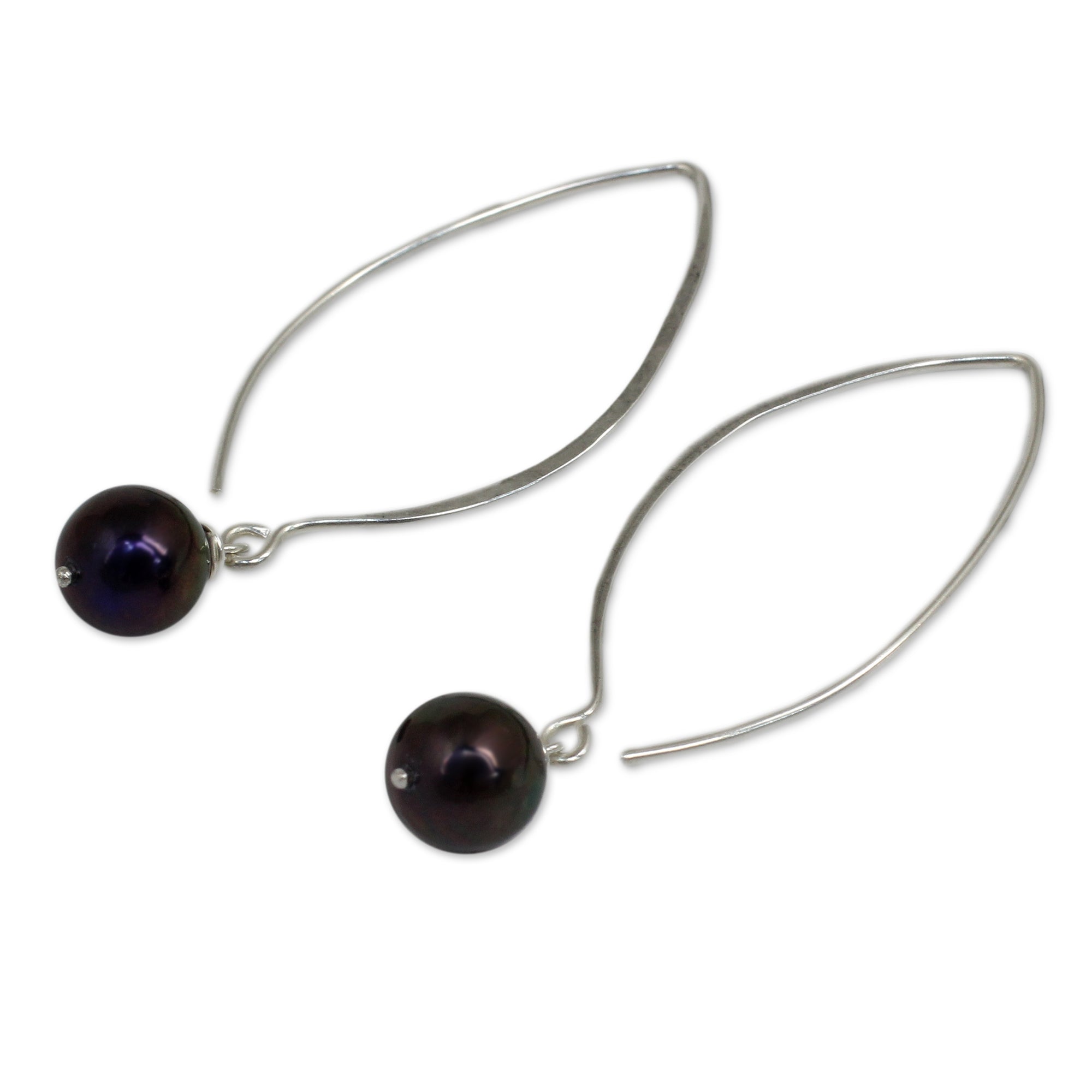 Premium Sublime Darkness Sterling Silver Earrings