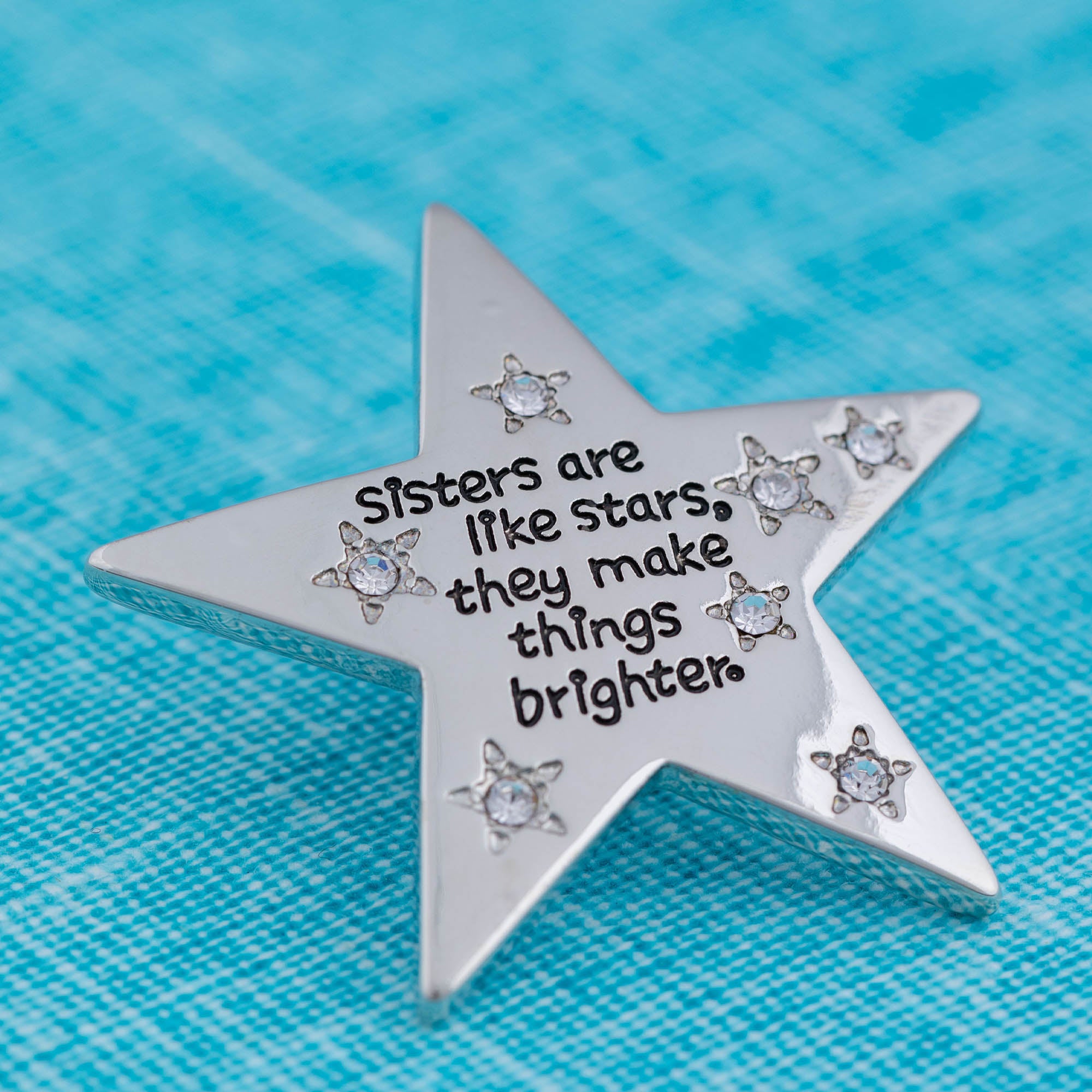 Premium Sisters Shine Like Stars Pin