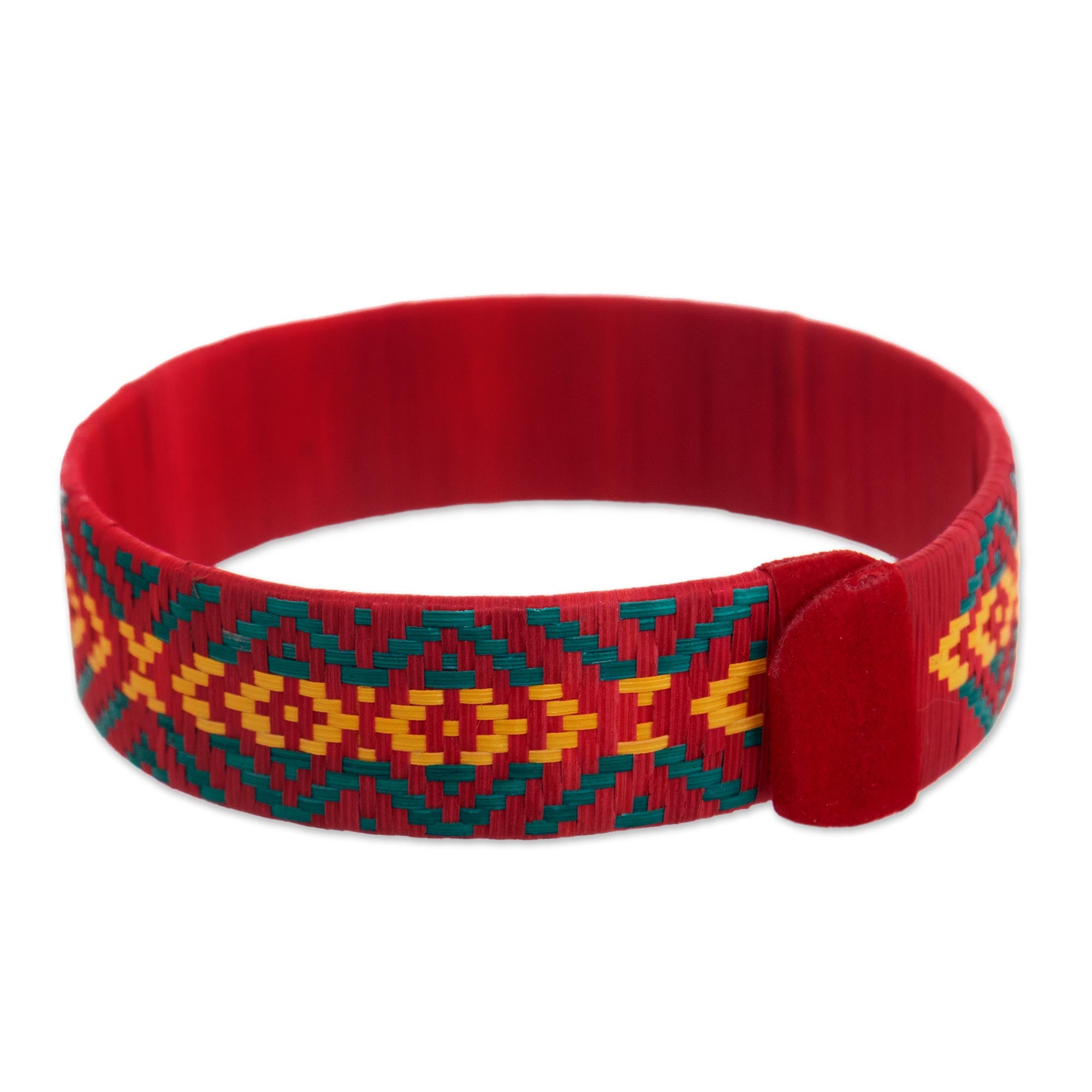 Premium Handwoven Zenu Bangle Bracelet from Colombia