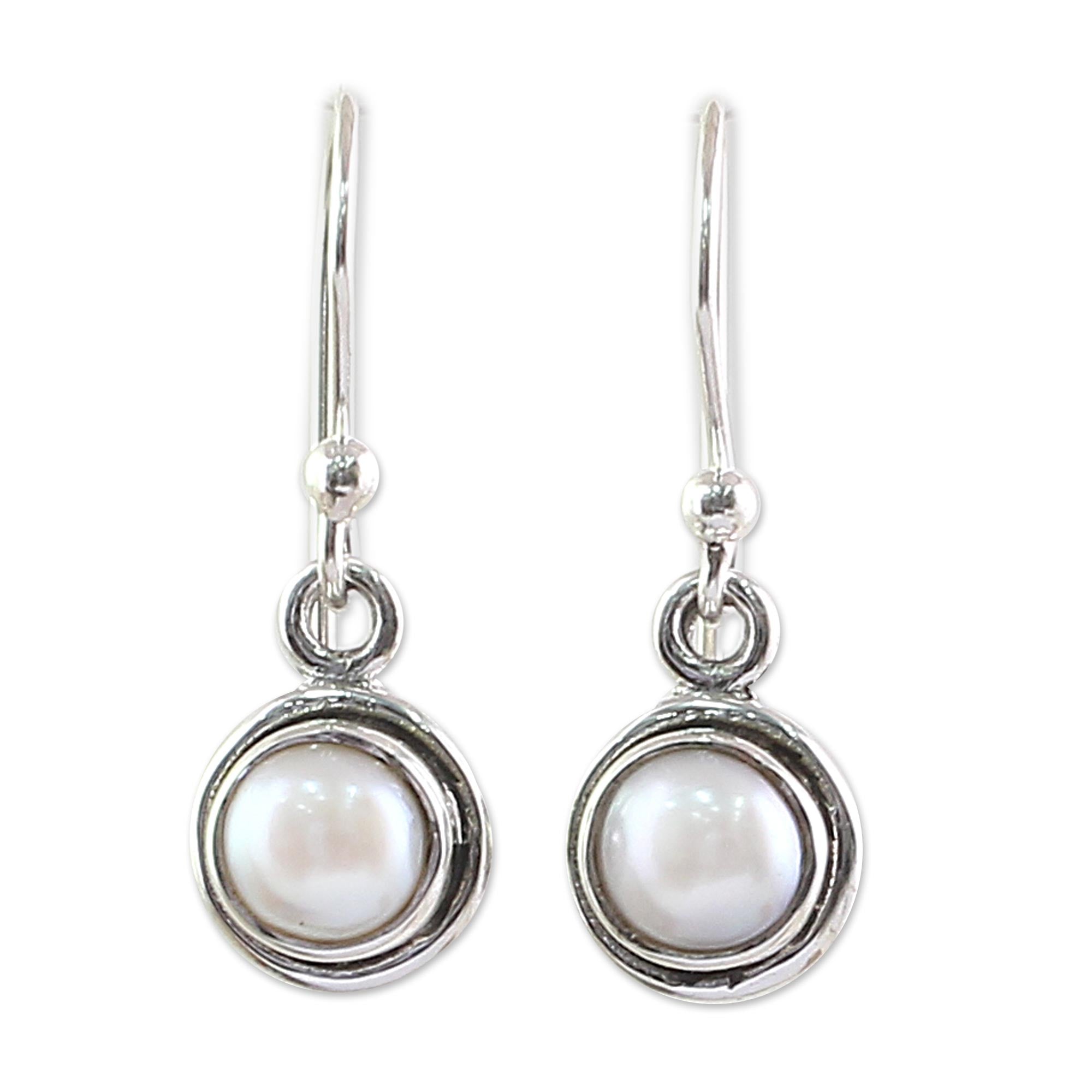 Premium Purest Love Cultured Pearl Dangle Earrings