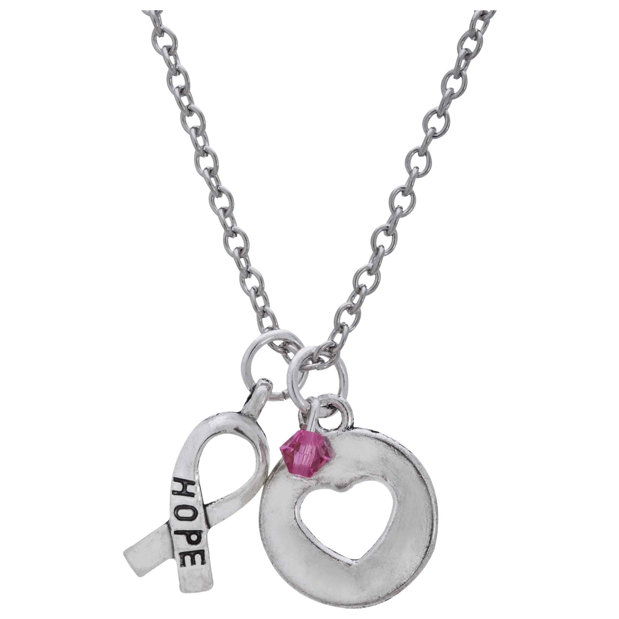 Premium Hope & Love Necklace - Handmade with Swarovski Crystals