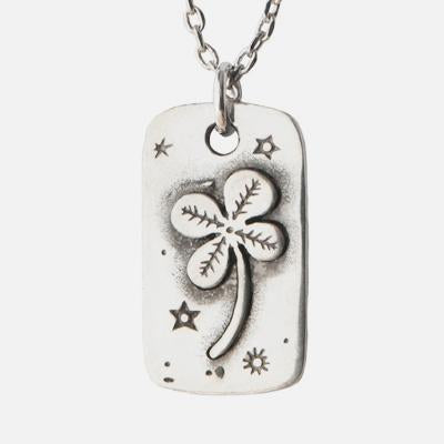 Premium Four Leaf Clover Pewter Necklace - Ultimate Gift for Loved Ones