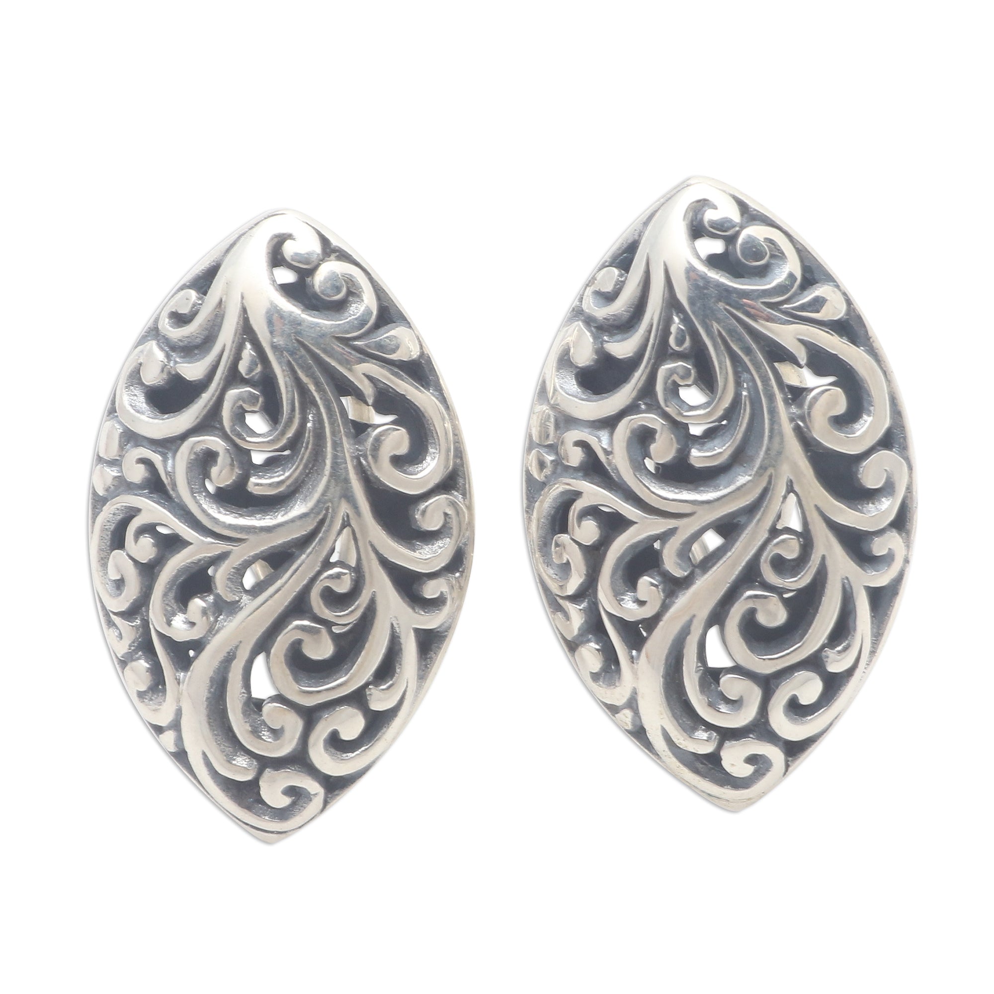 Premium Celuk Delight Artisan Silver Drop Earrings – Handcrafted Elegance