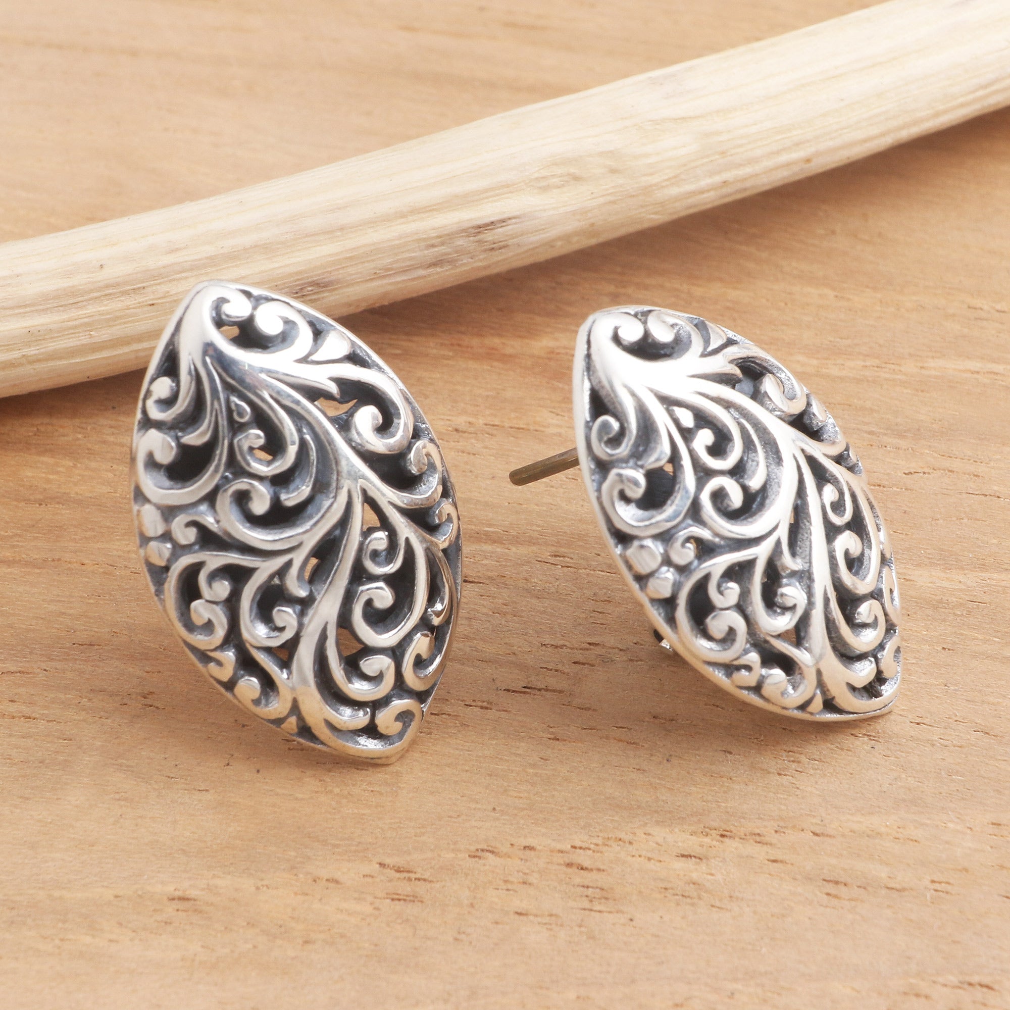 Premium Celuk Delight Artisan Silver Drop Earrings – Handcrafted Elegance