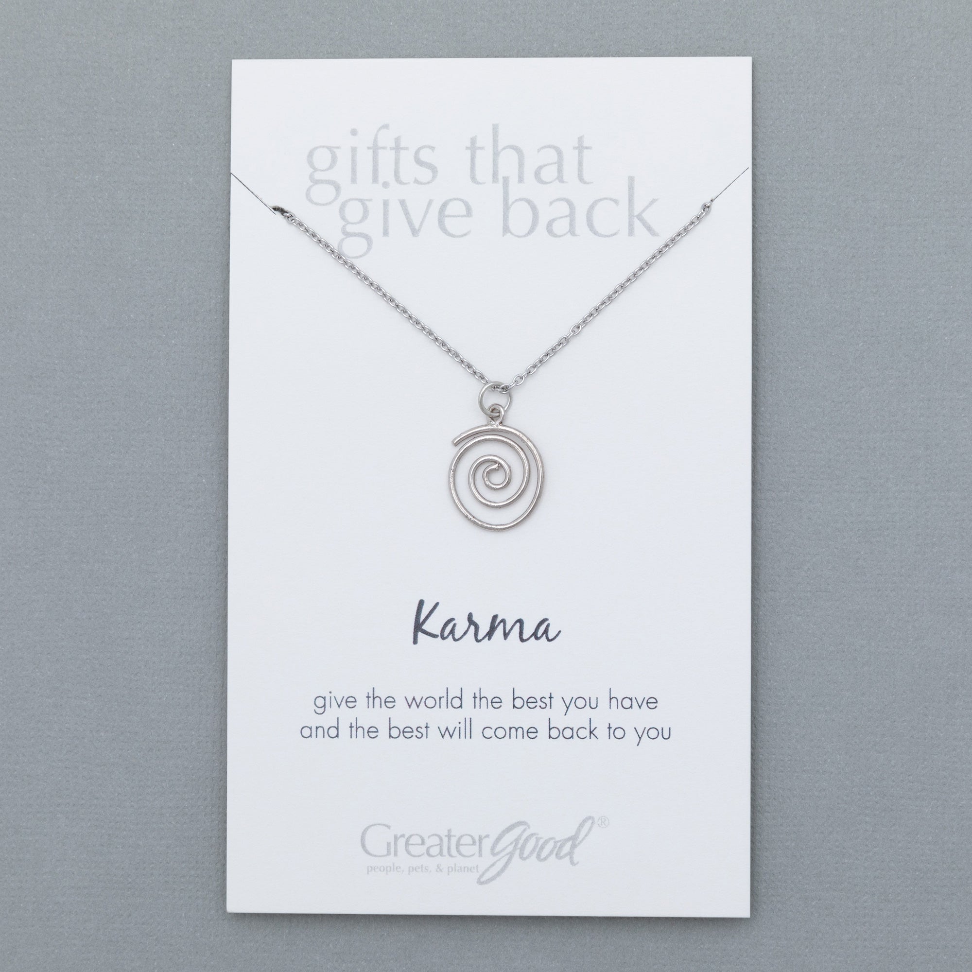 Premium Namaste Spirit Pewter Necklace