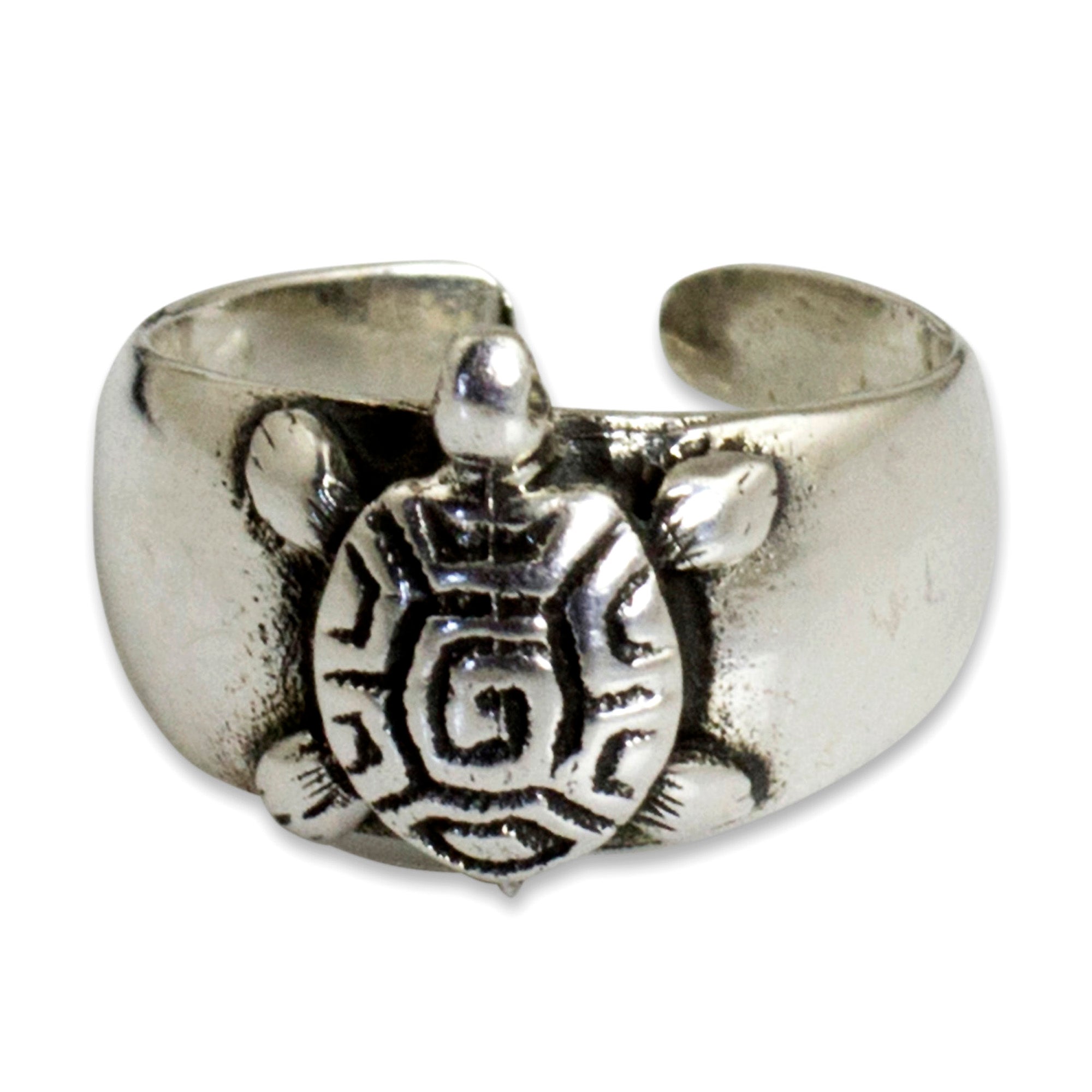 Premium Sterling Silver Sea Turtle Toe Ring