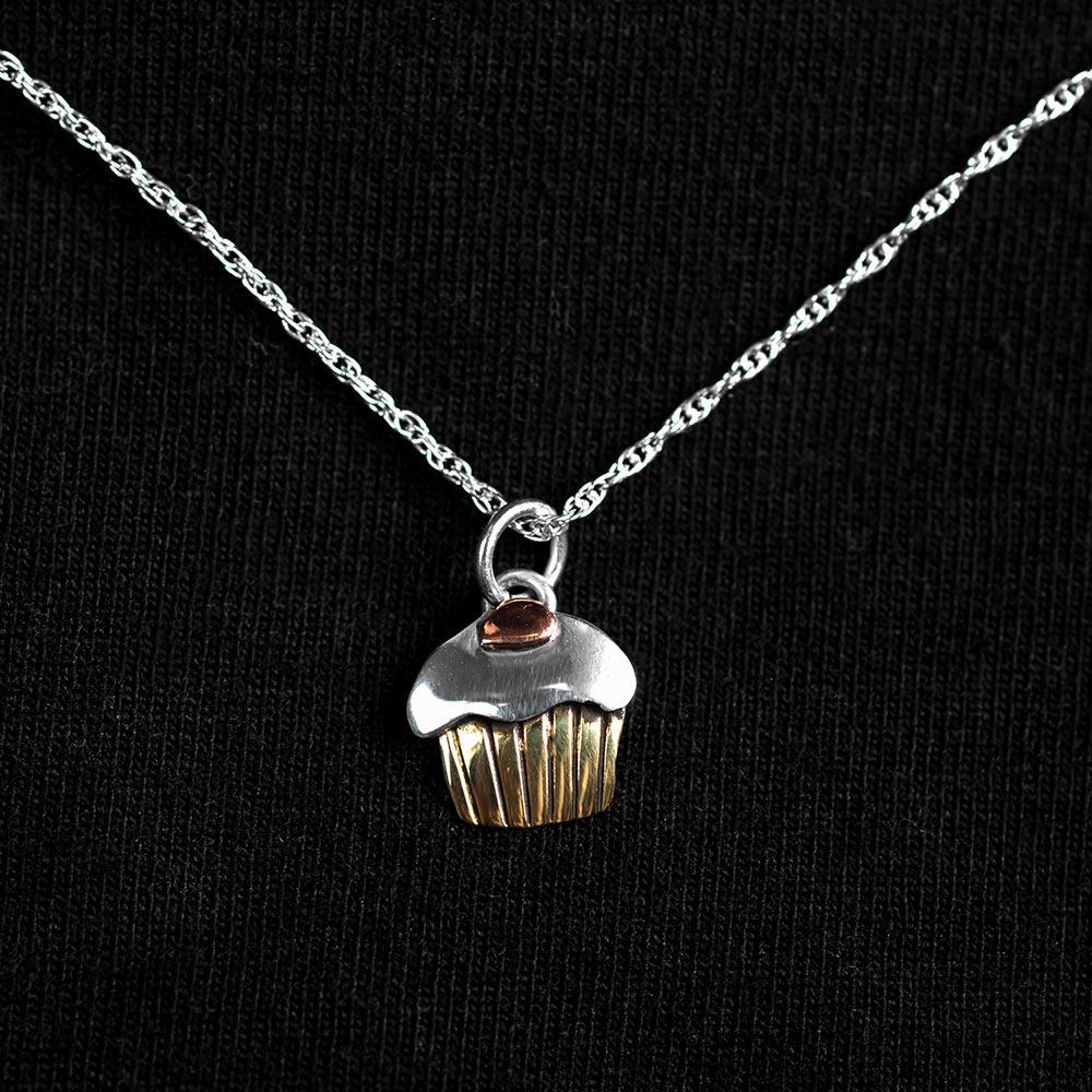 Premium Mini Cupcake Necklace - Sweet Style Statement