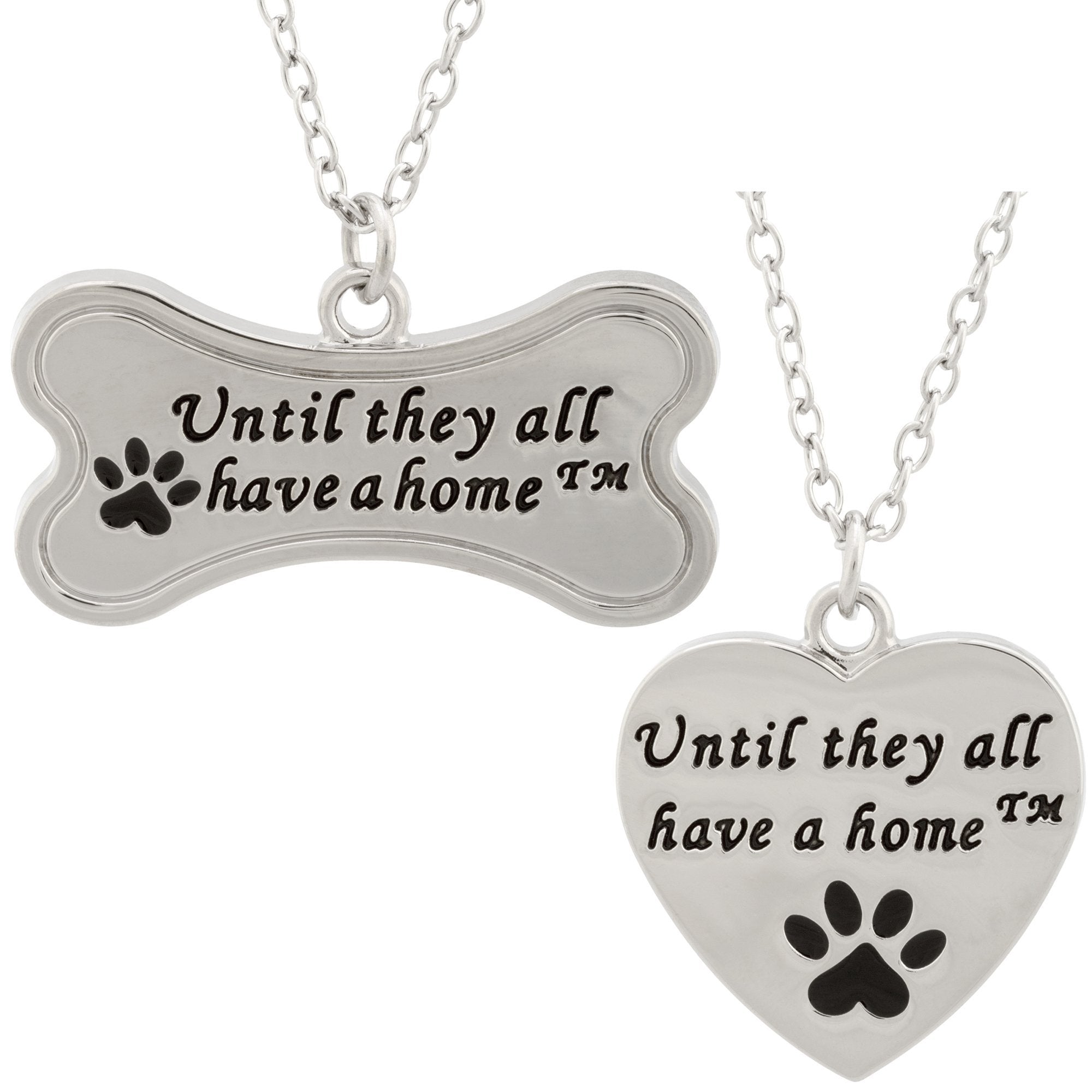 Premium 'Until They All Have a Home' Animal Rescue Necklace