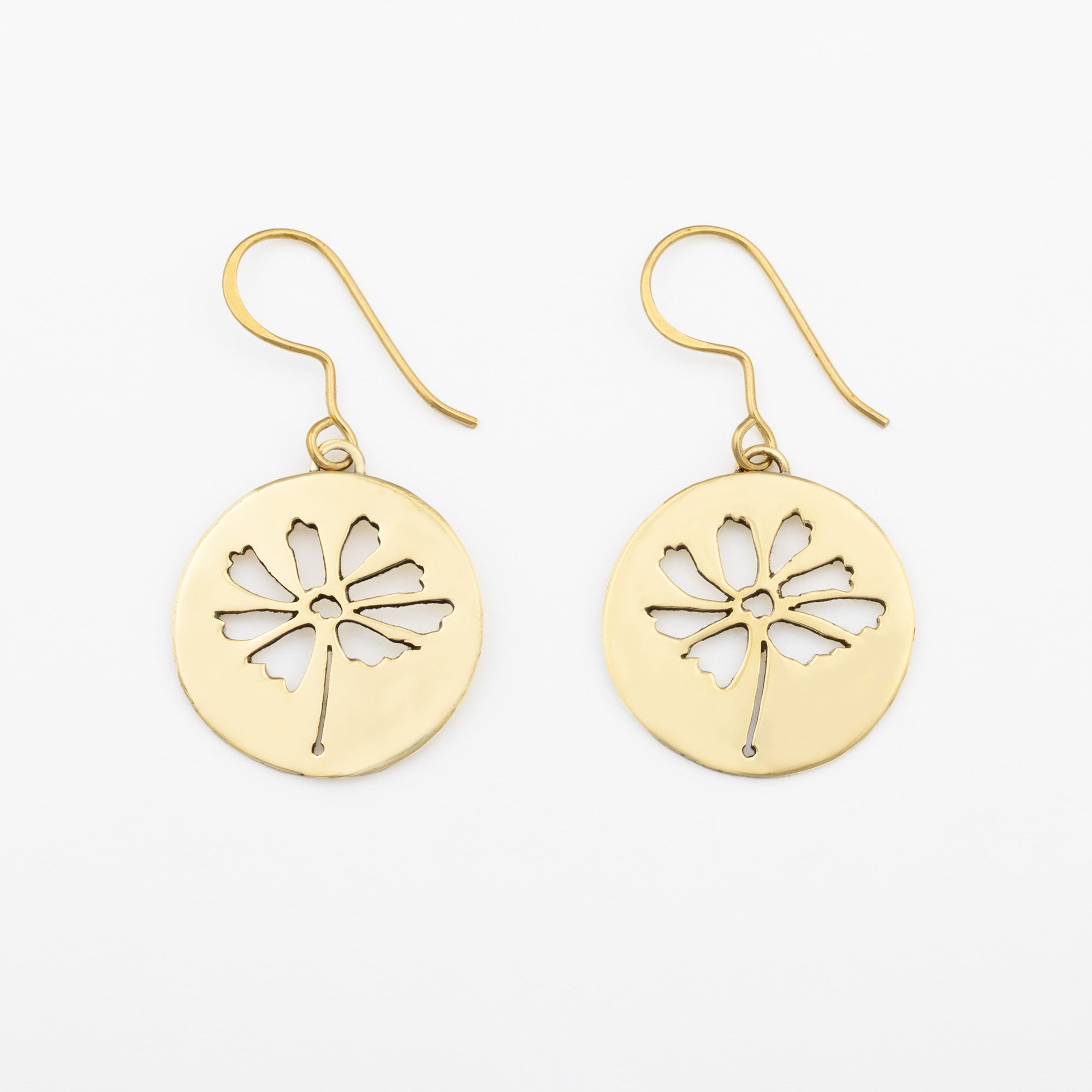 Premium Birth Month Flower Earrings - Handmade Floral Jewelry