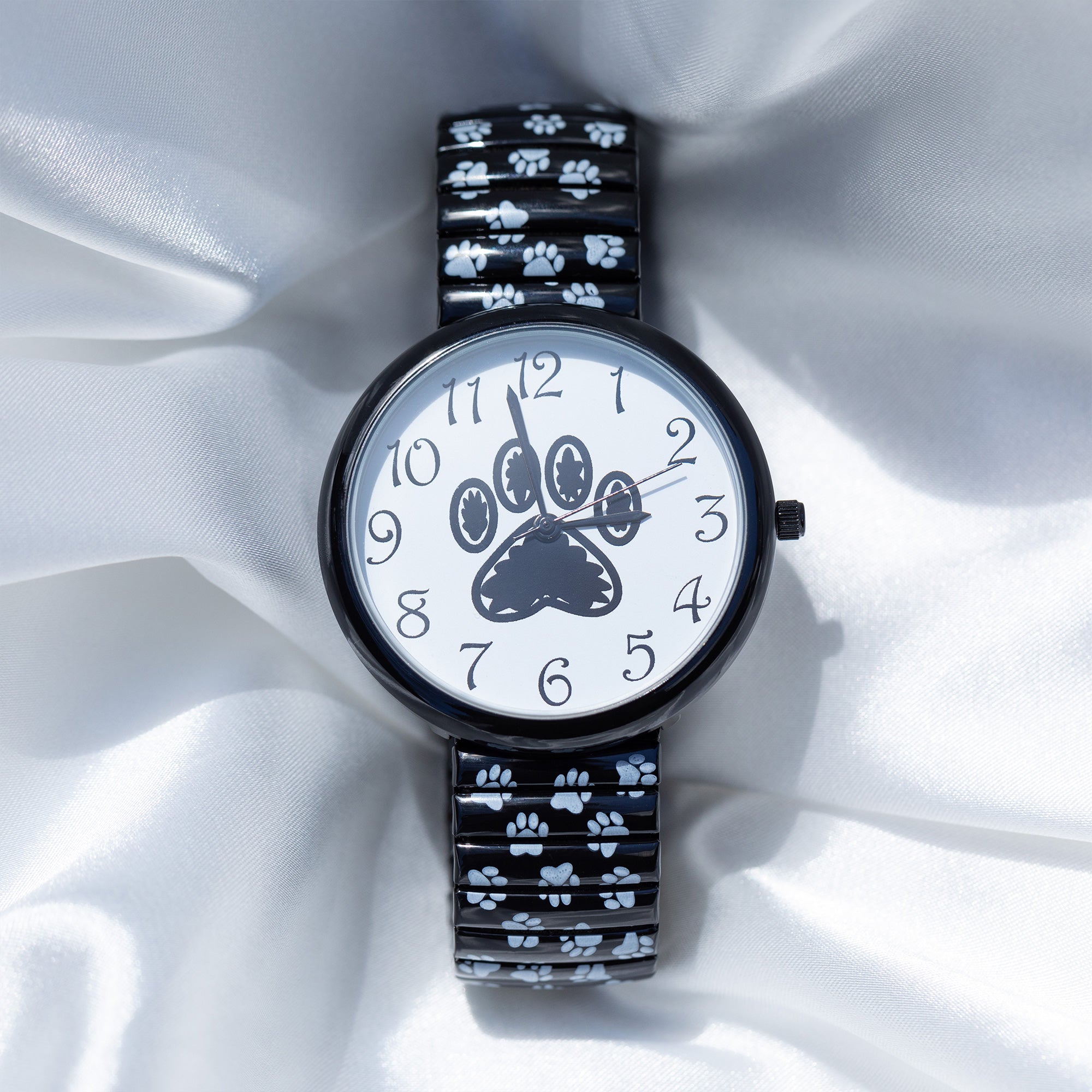 Premium Paw Print Stretch Watch