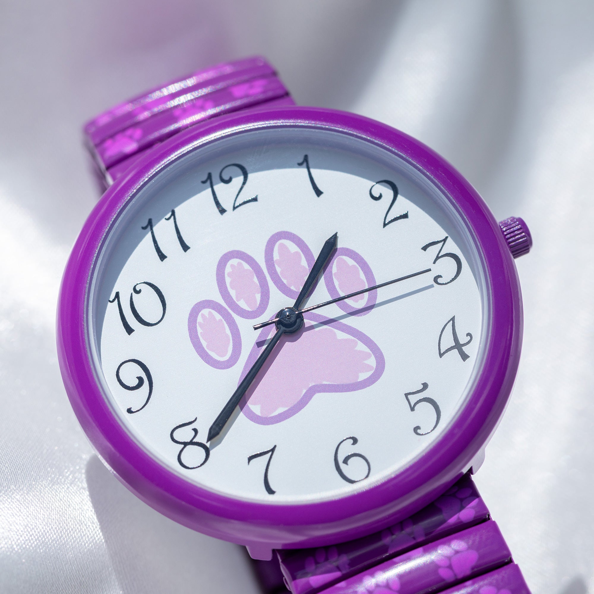 Premium Paw Print Stretch Watch