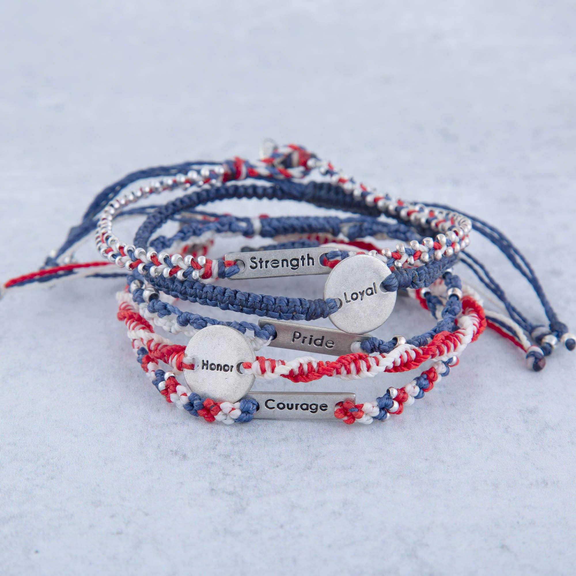 Premium Hero Wakami Bracelets Set - Handmade & Fair Trade (Set of 5)