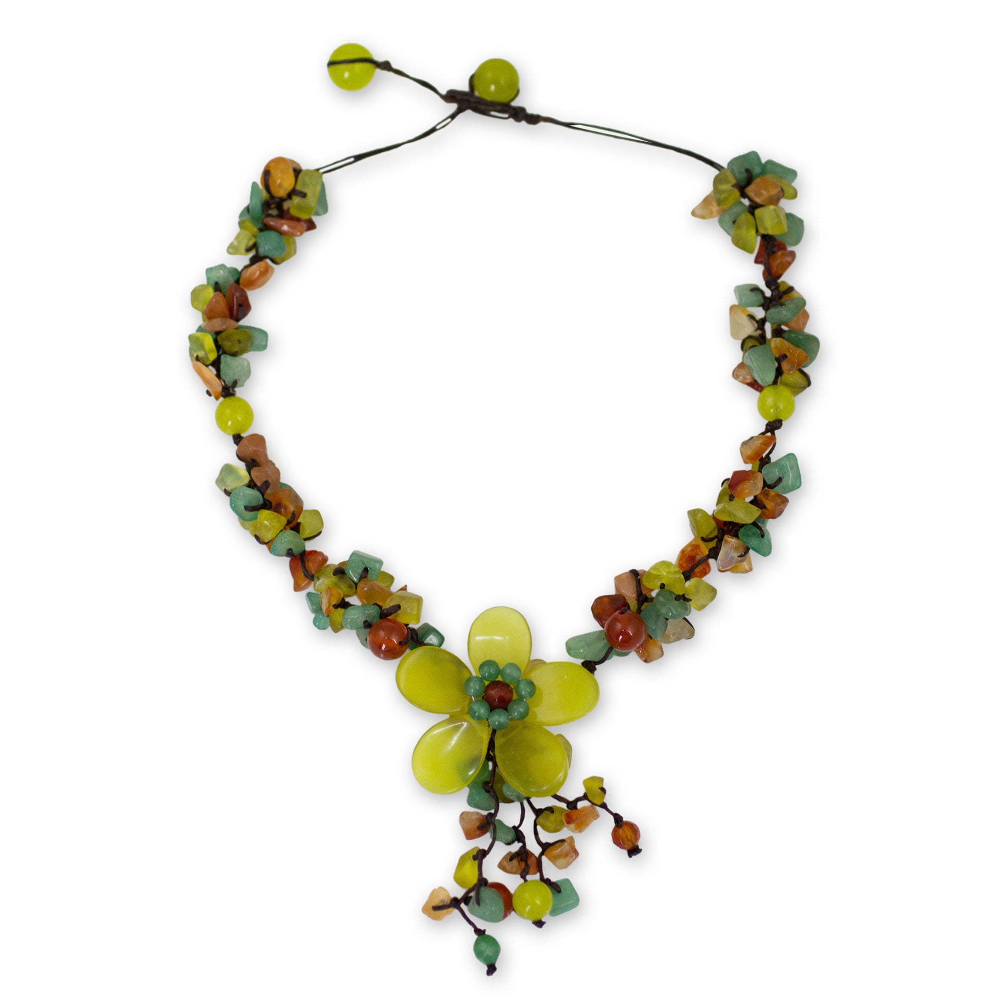 Premium Dazzling Bloom Adjustable Y-Necklace