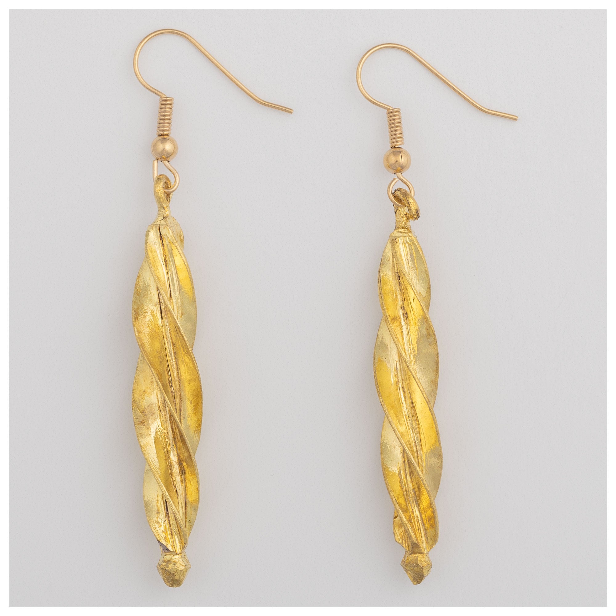 Premium Fulani Spiral Djenne Drop Earrings - Handcrafted Elegance