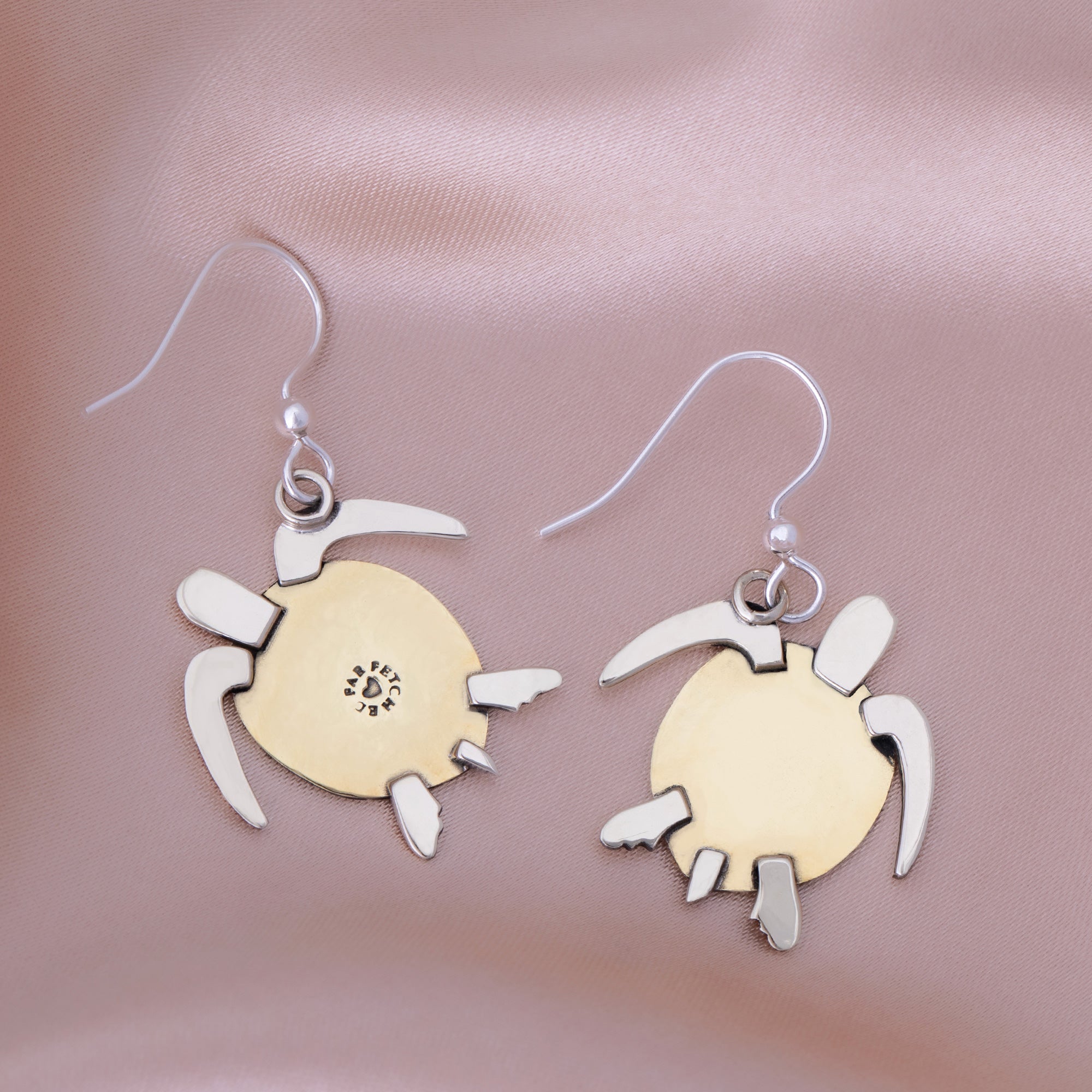 Premium Ocean-Inspired Sea Turtle Dangle Earrings