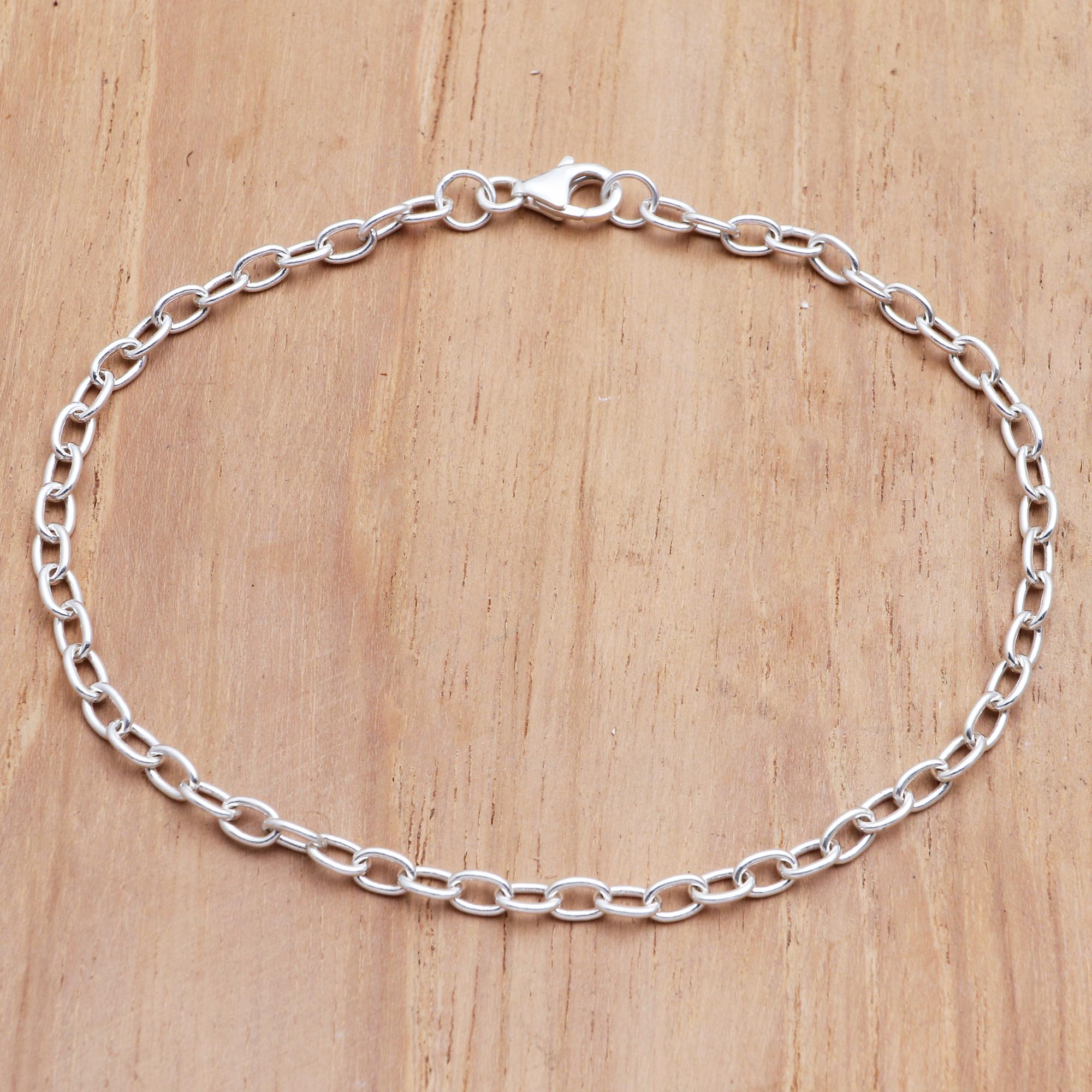 Premium Handmade Sterling Silver Birthday Bracelet from Bali - Perfect Gift for Her