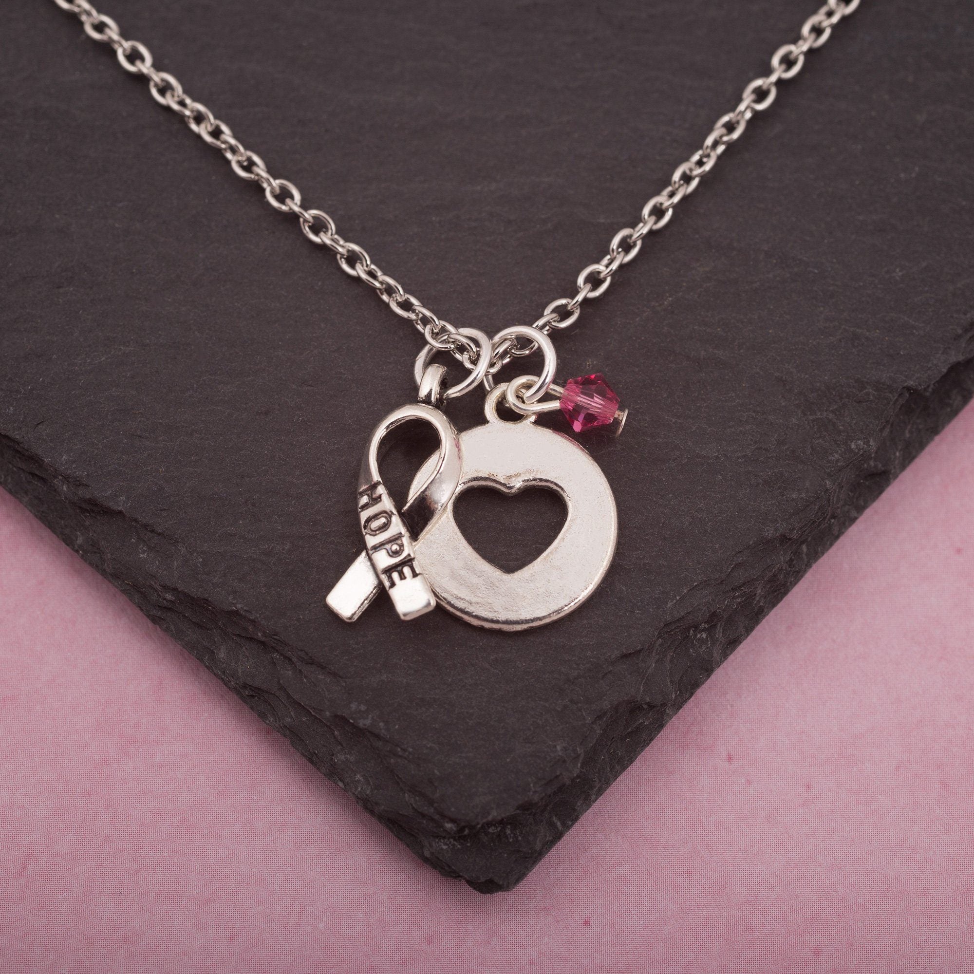 Premium Hope & Love Necklace - Handmade with Swarovski Crystals