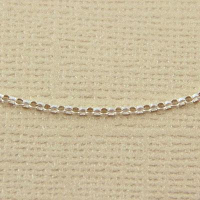 Premium Mini Rollo Sterling Silver 16 Inch Chain Necklace