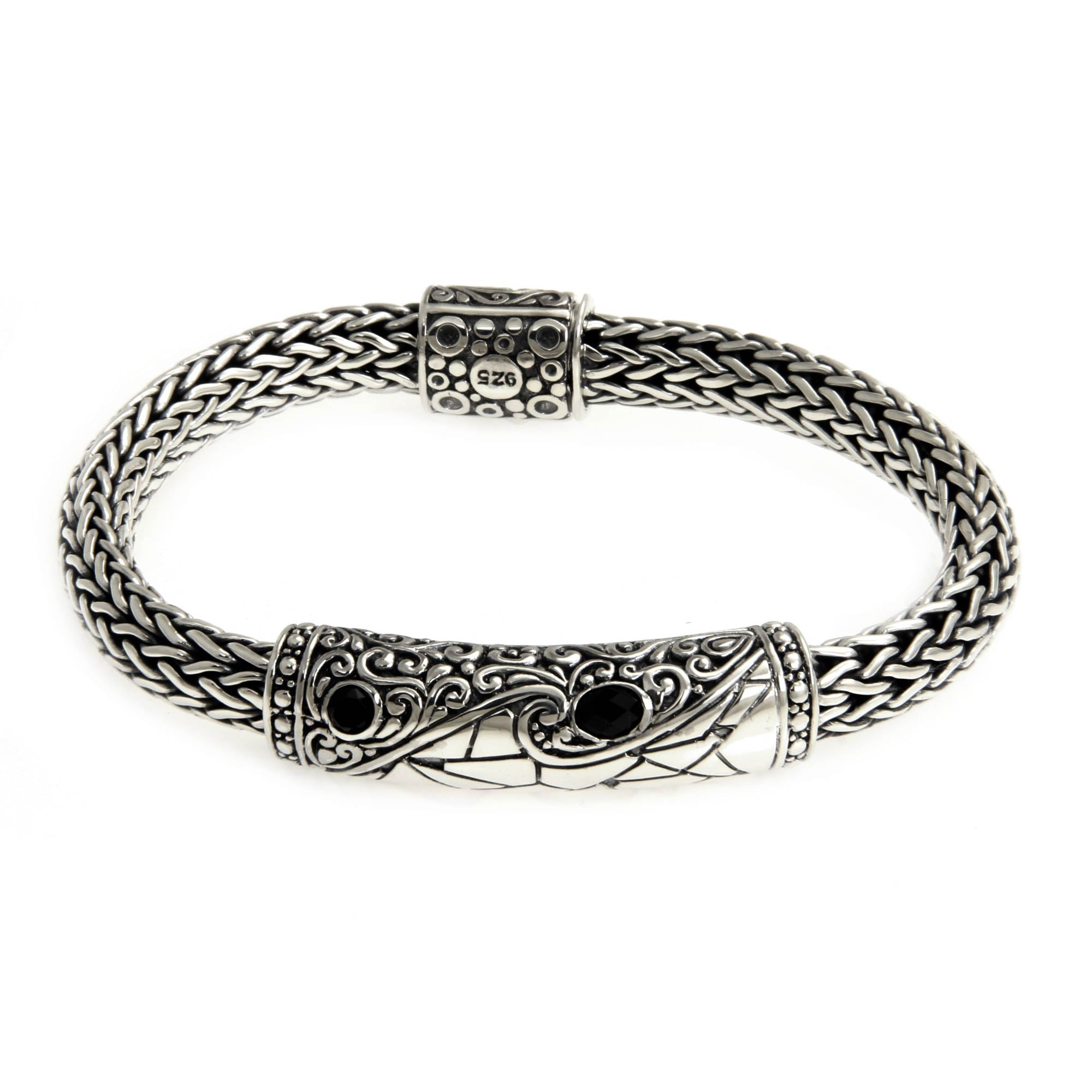 Premium Dragon Men's Sterling Silver Bracelet - Ultimate Style Statement