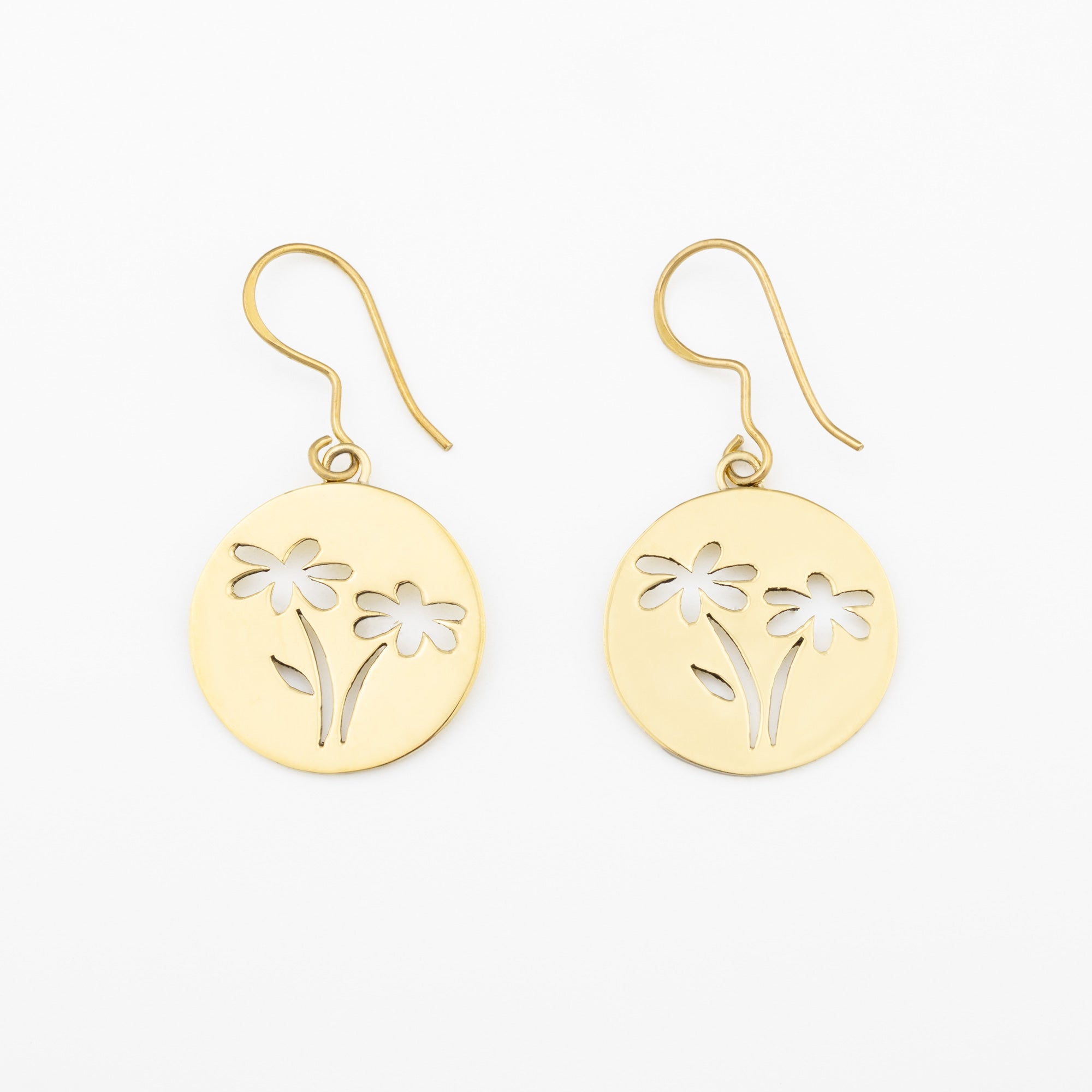 Premium Birth Month Flower Earrings - Handmade Floral Jewelry