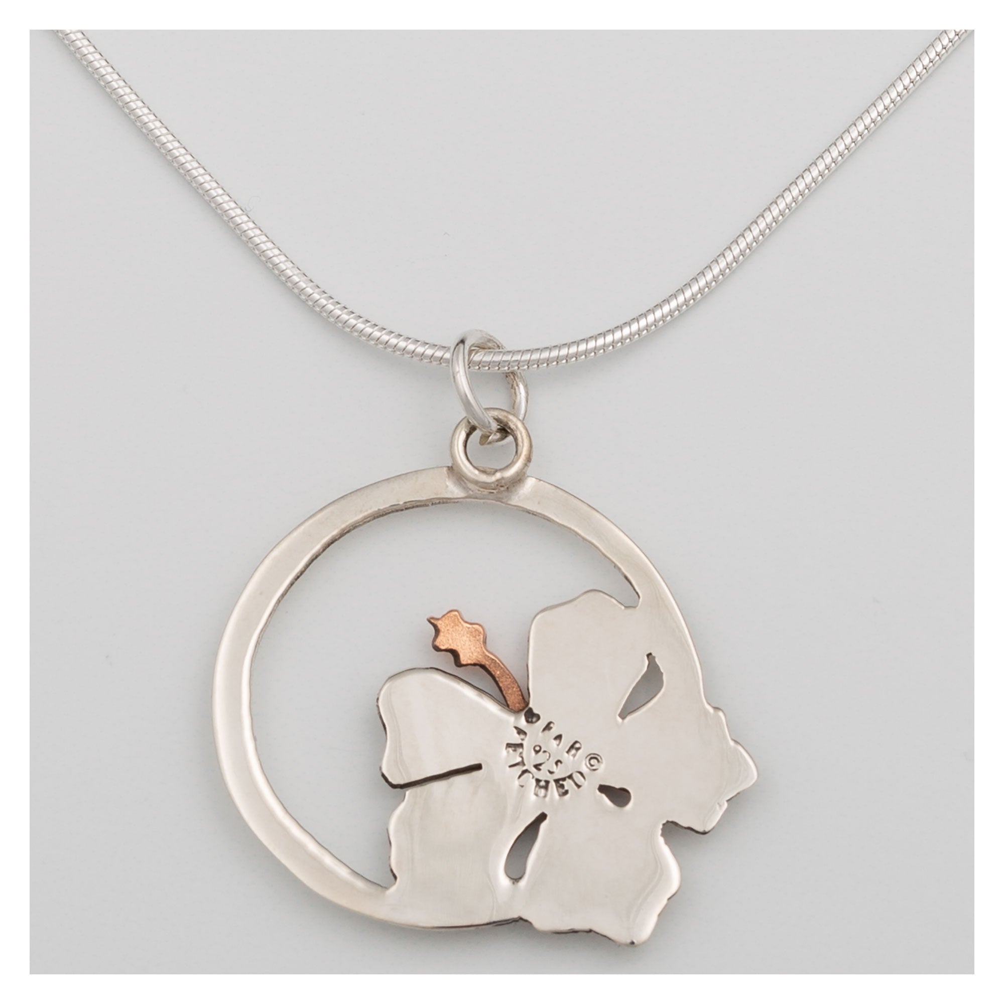 Premium Blooming Flowers Sterling Silver Necklace