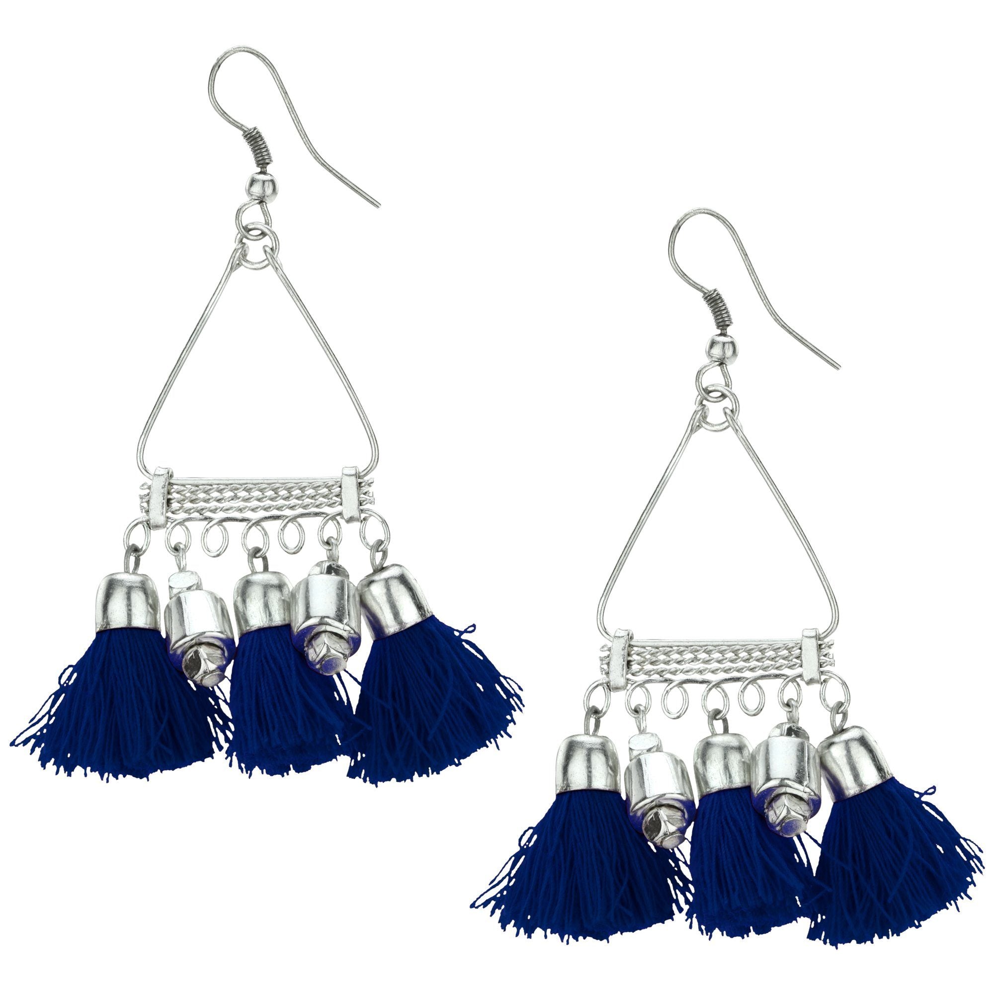 Premium Taj Tassel Earrings - Bohemian Style