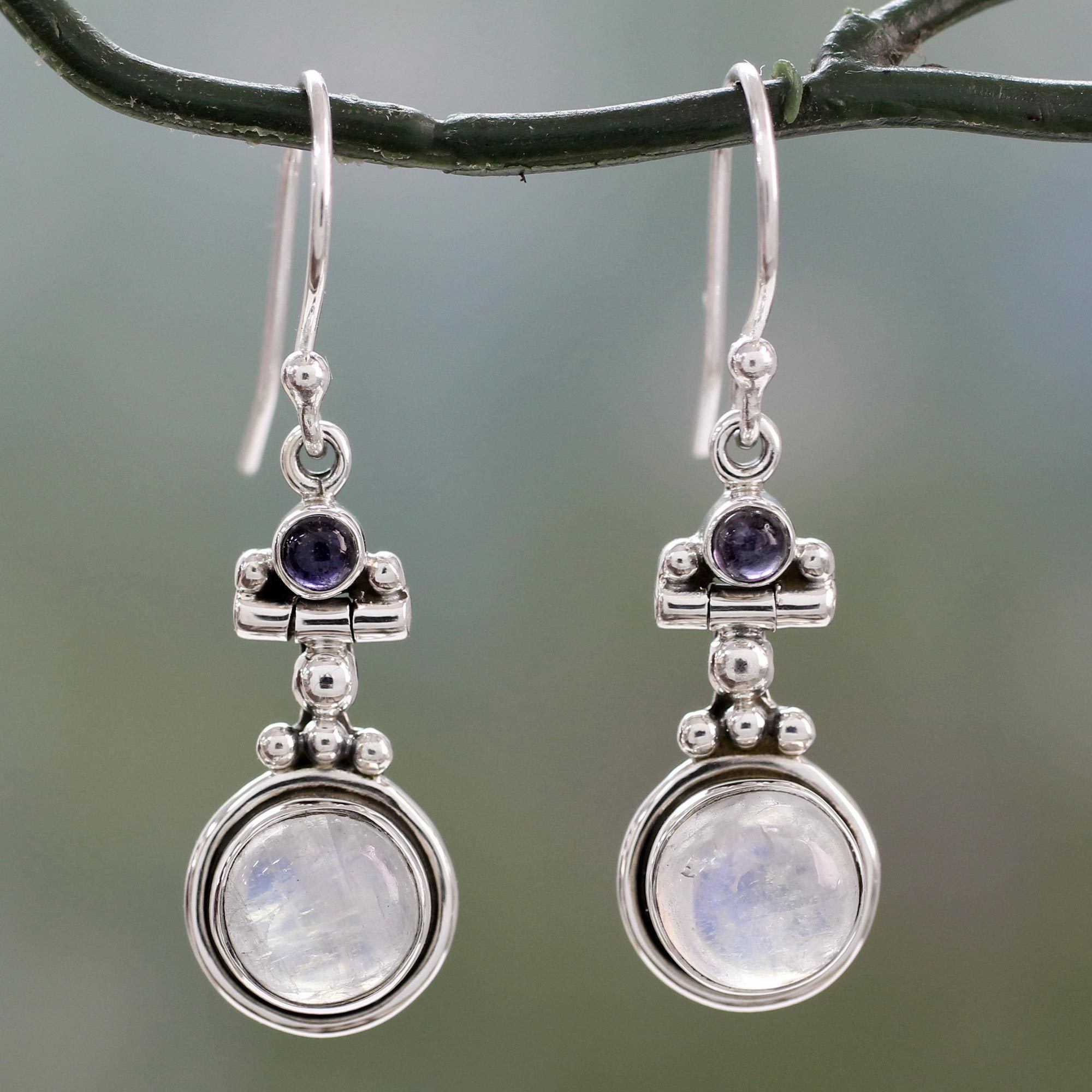 Premium Mystic Moonstone Earrings