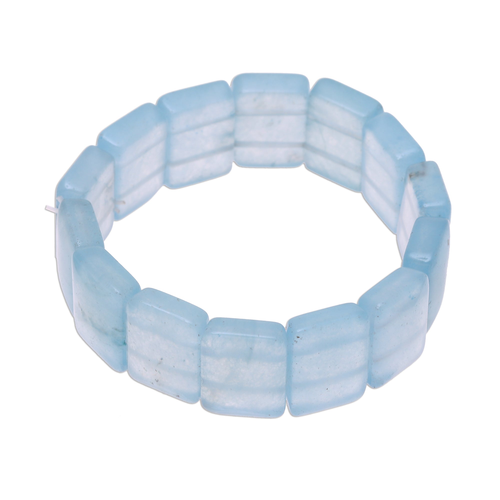 Premium Cosmic Allure Handmade Blue Aventurine Bracelet