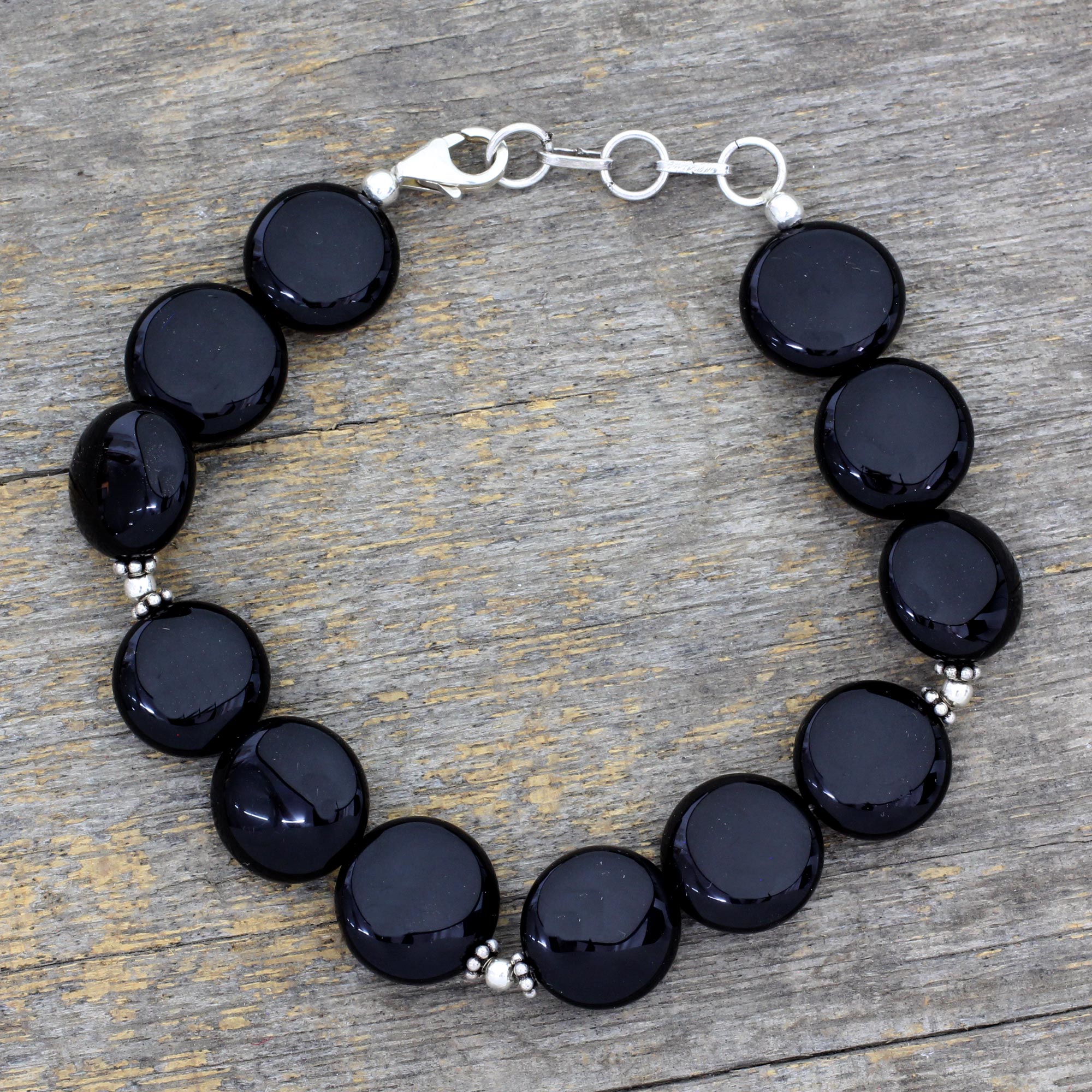 Premium Destiny Onyx Beaded Bracelet - Ultimate Elegance