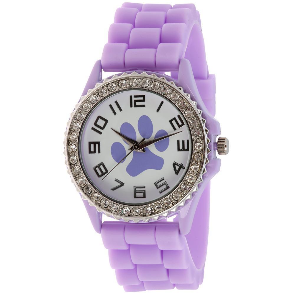 Premium Paw Print Silicone Watch - Animal Rescue Edition