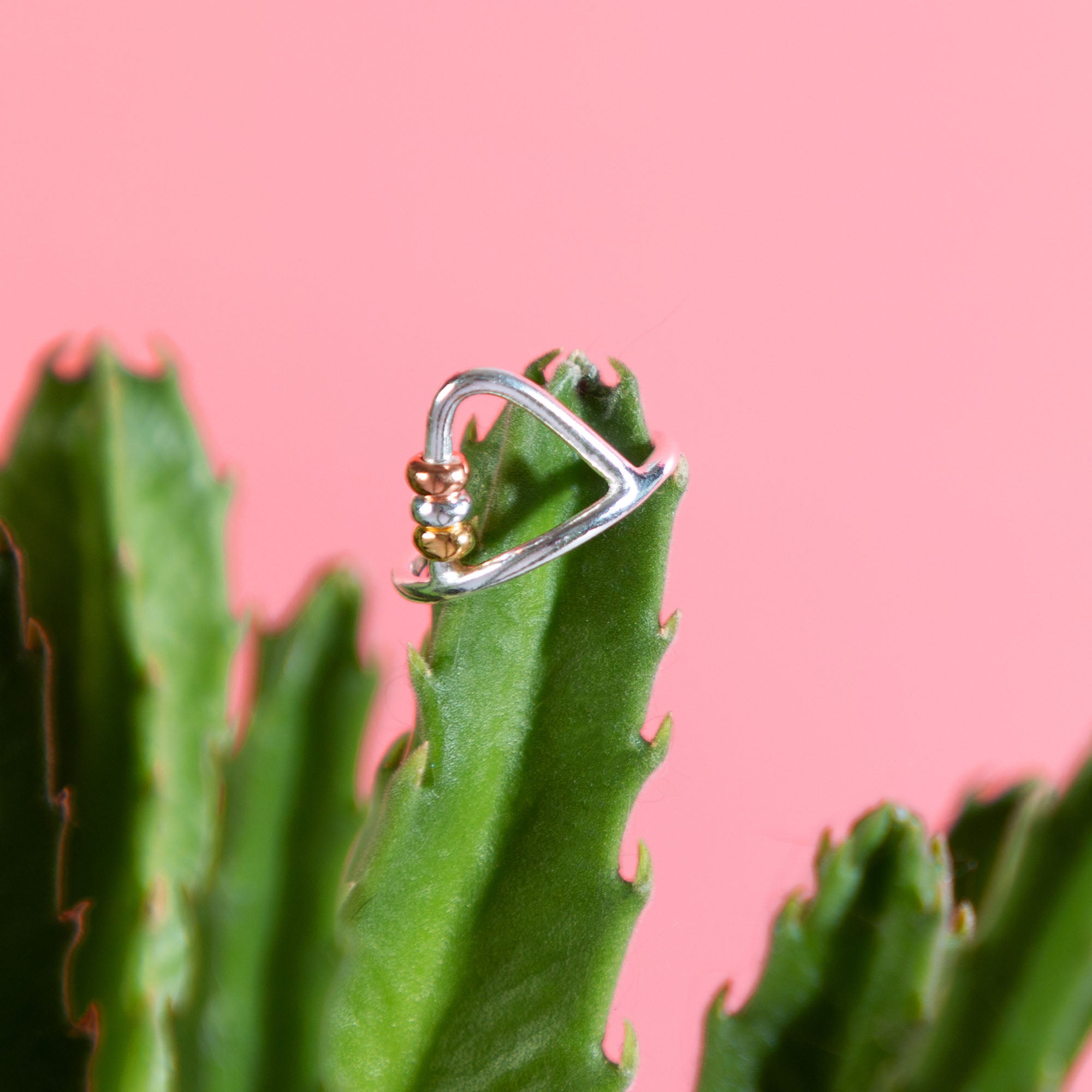 Premium Sterling Silver Fidget Ring - Ultimate Stress Relief