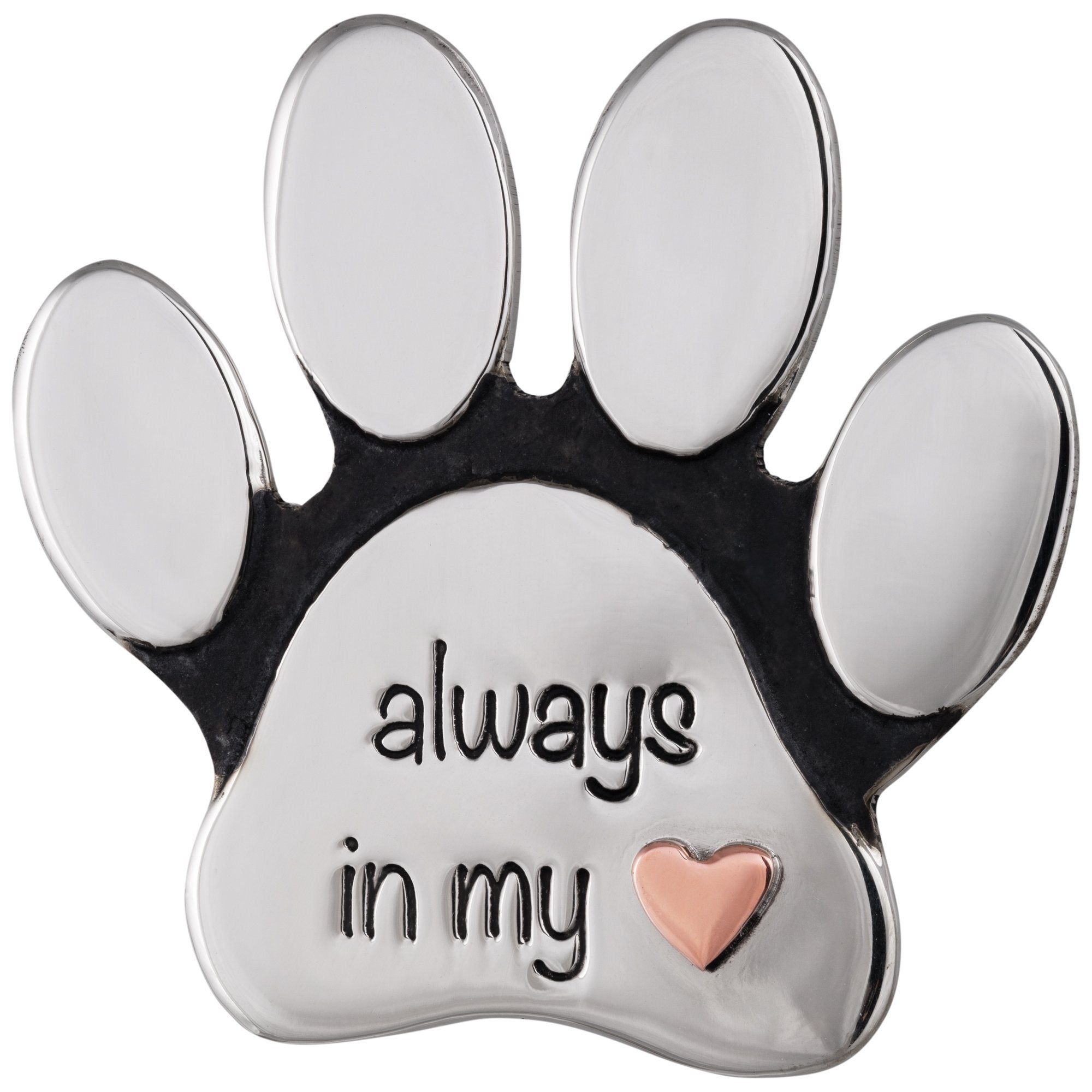 Premium Remembrance Mixed Metals Paw Pin - Honor Your Forever Friend