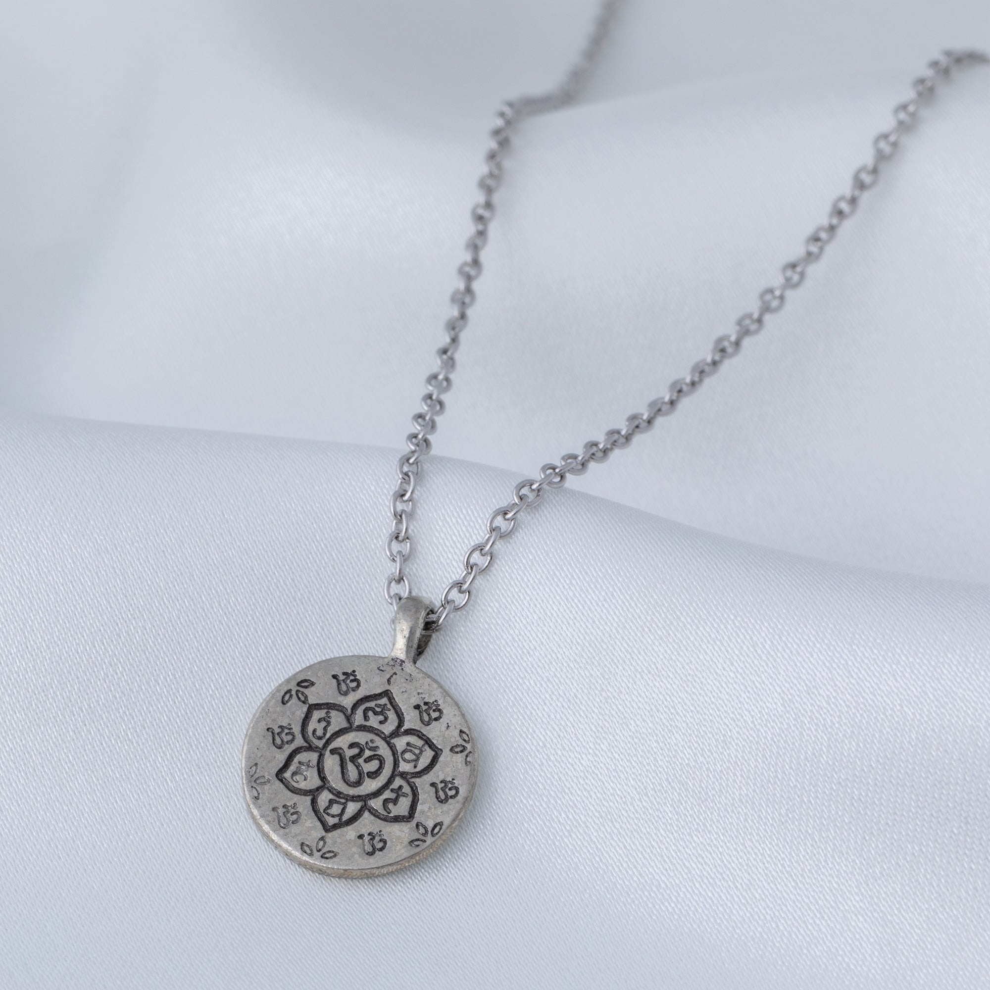 Premium Namaste Spirit Pewter Necklace