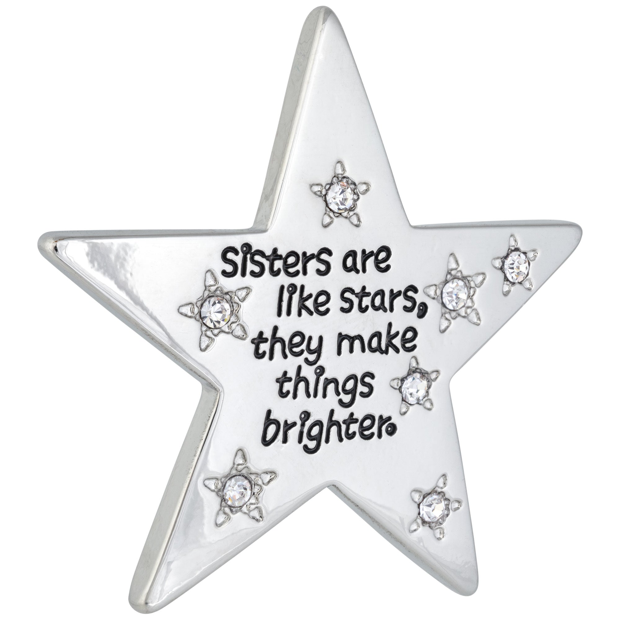 Premium Sisters Shine Like Stars Pin