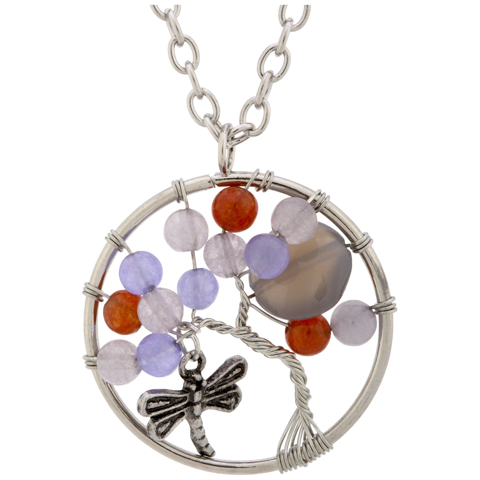 Premium Fluttering Friends Carnelian Necklace - Ultimate Elegance