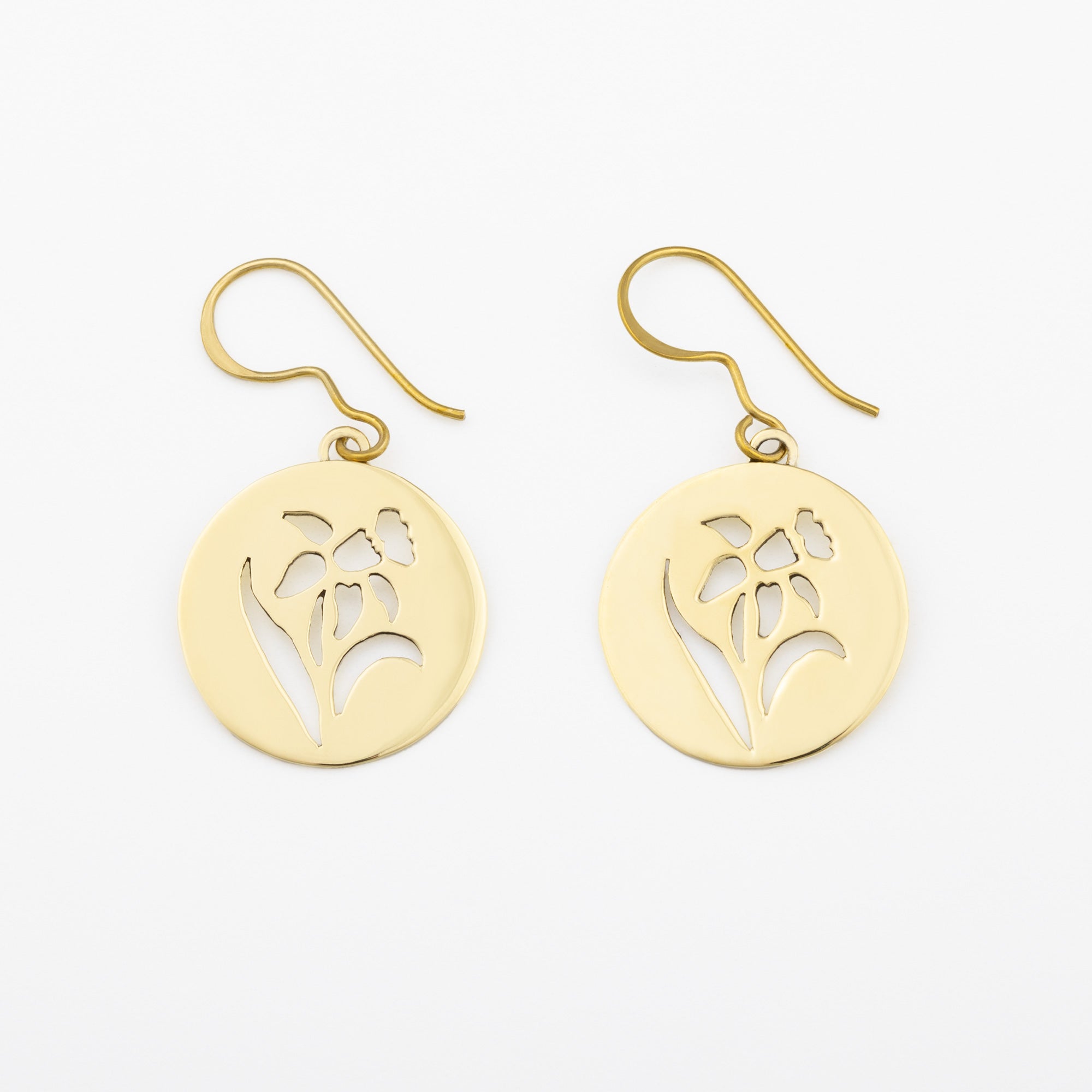 Premium Birth Month Flower Earrings - Handmade Floral Jewelry