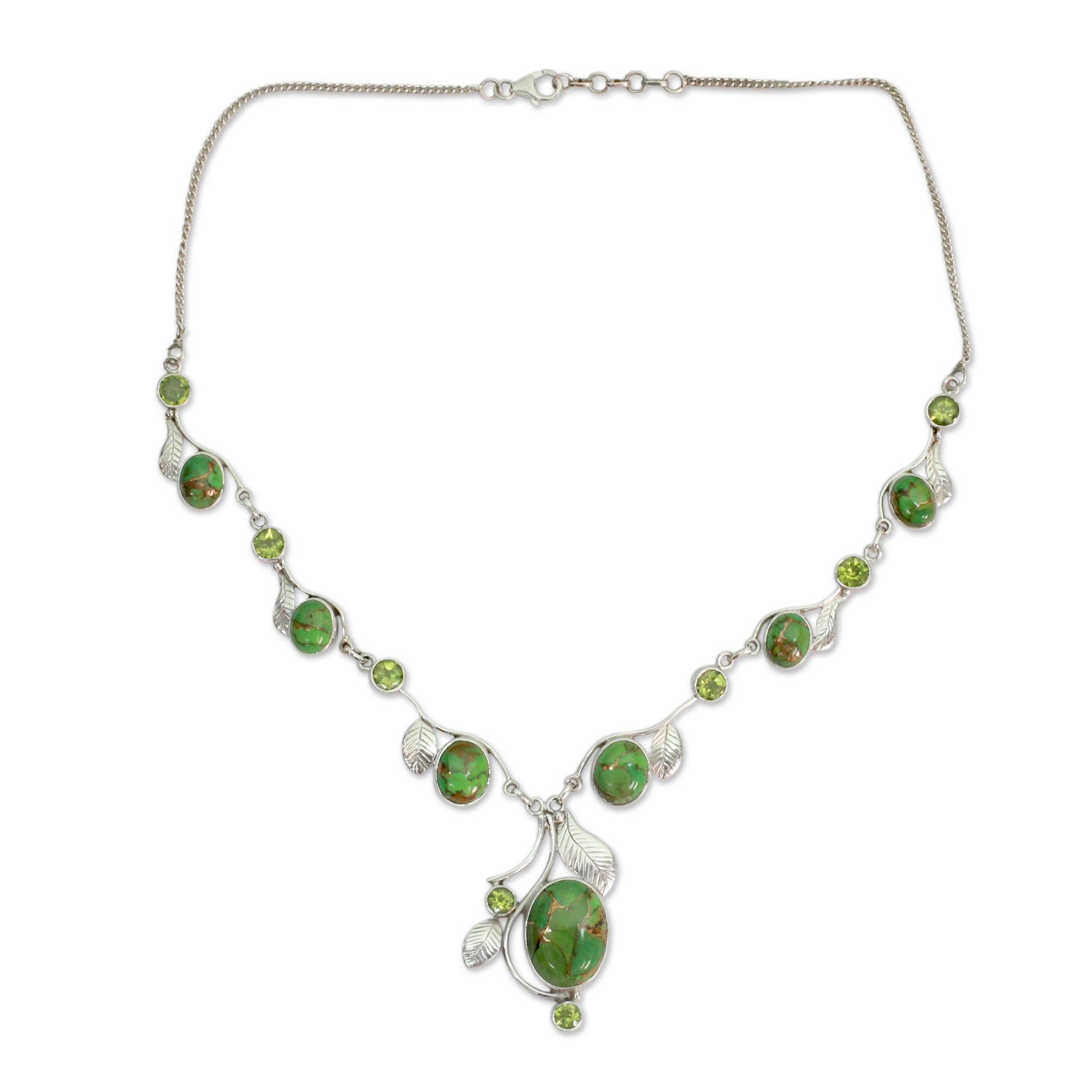 Premium Dew Blossom Sterling Silver Necklace – Handcrafted Elegance