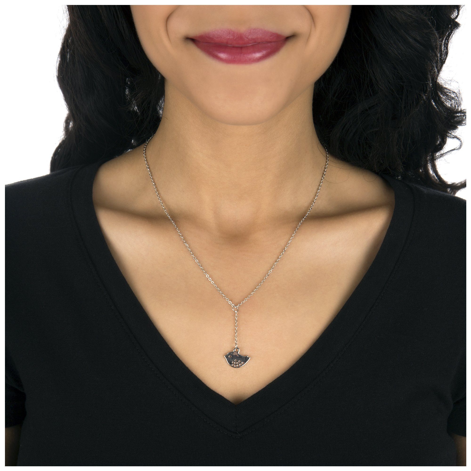 Premium Petite Bird Charm Necklace