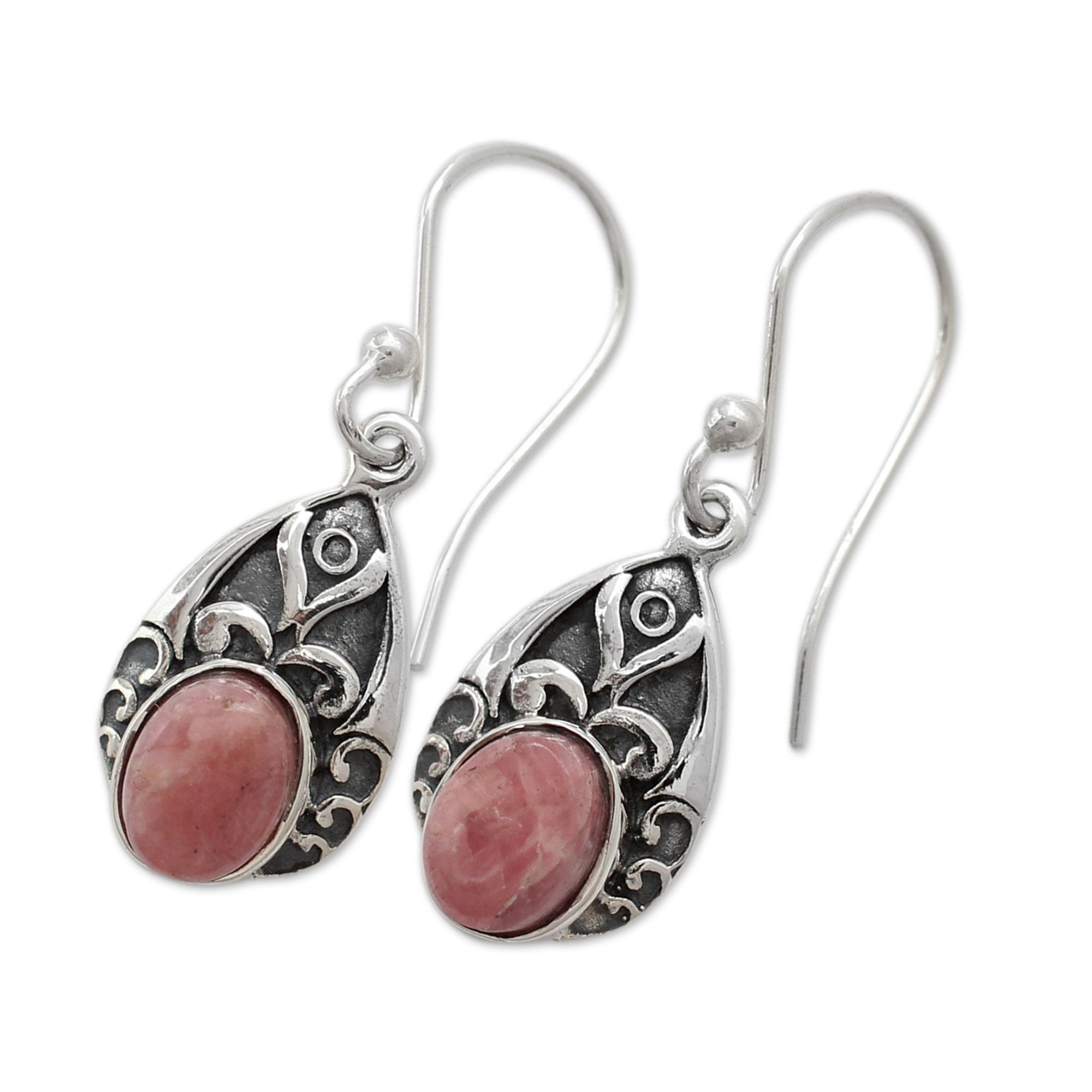 Premium Agra Princess Dangle Earrings - Handcrafted Sterling Silver