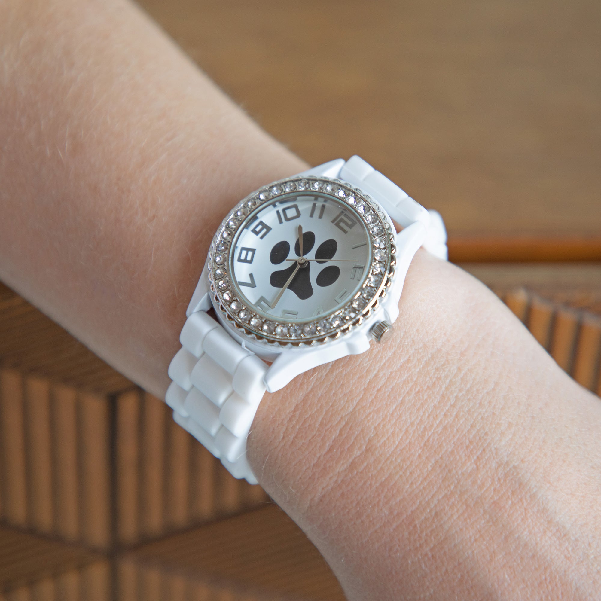 Premium Paw Print Silicone Watch - Animal Rescue Edition